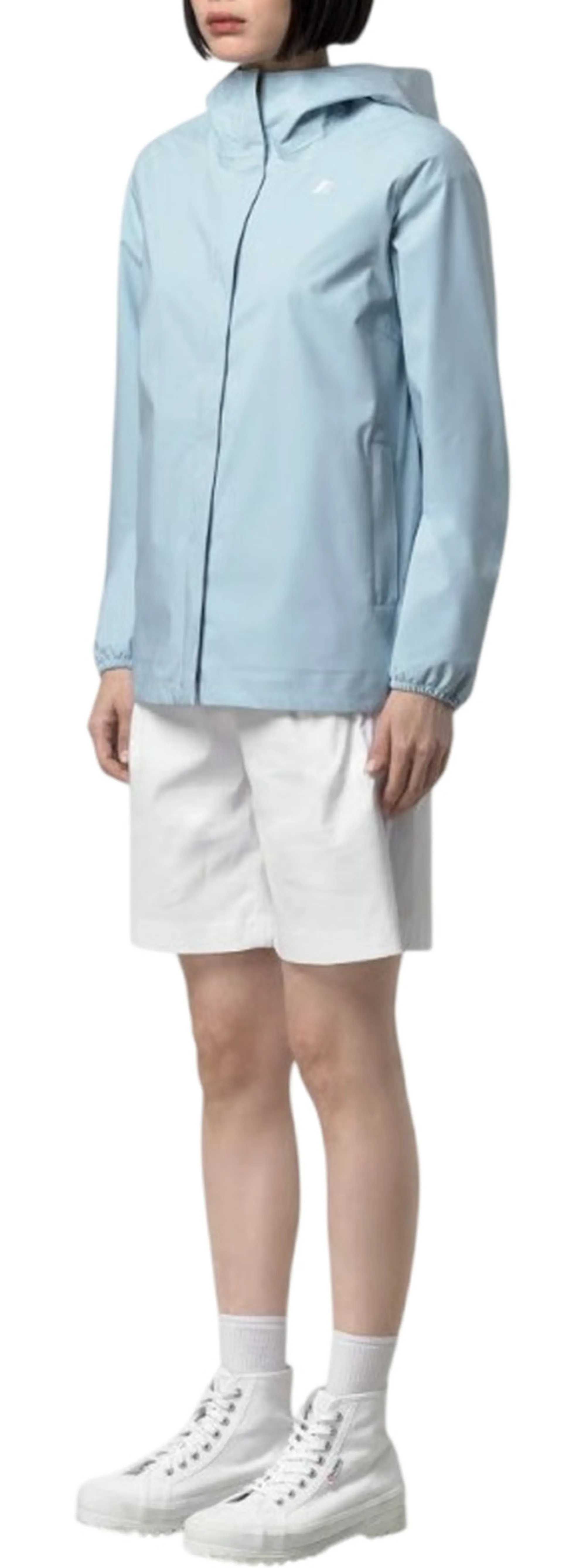 K-Way Giubbino Marguerite Stretch Dot Blue Dream K31382W 178551