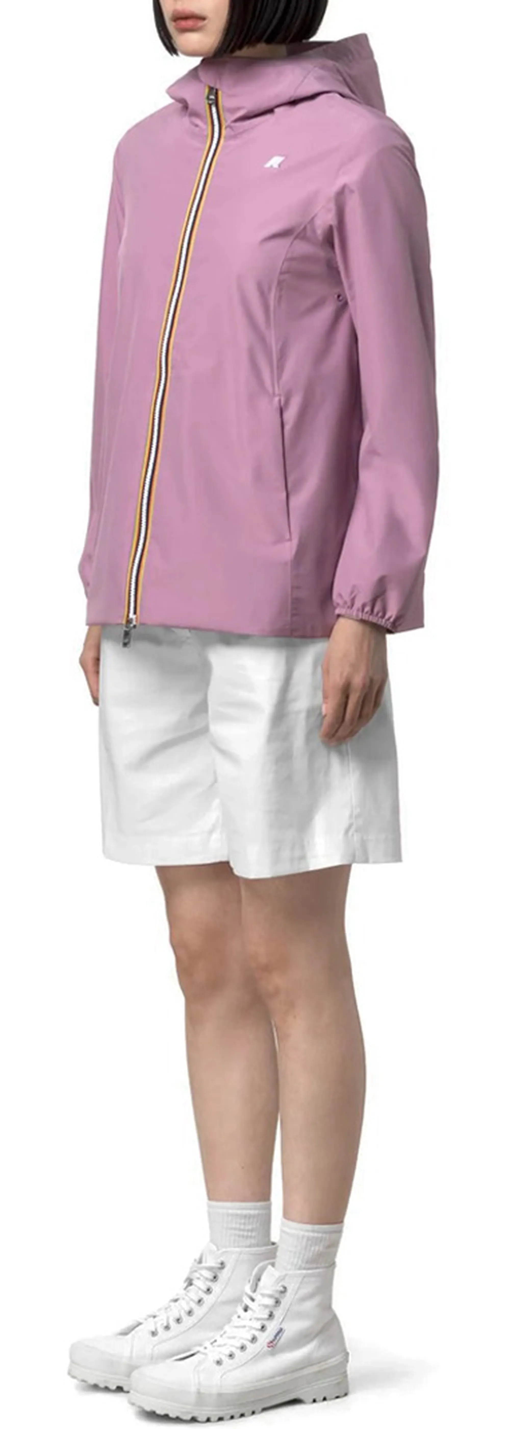 K-Way Giubbino Marguerite Stretch Poly Jersey Violet Glicine K8138Pw 178546