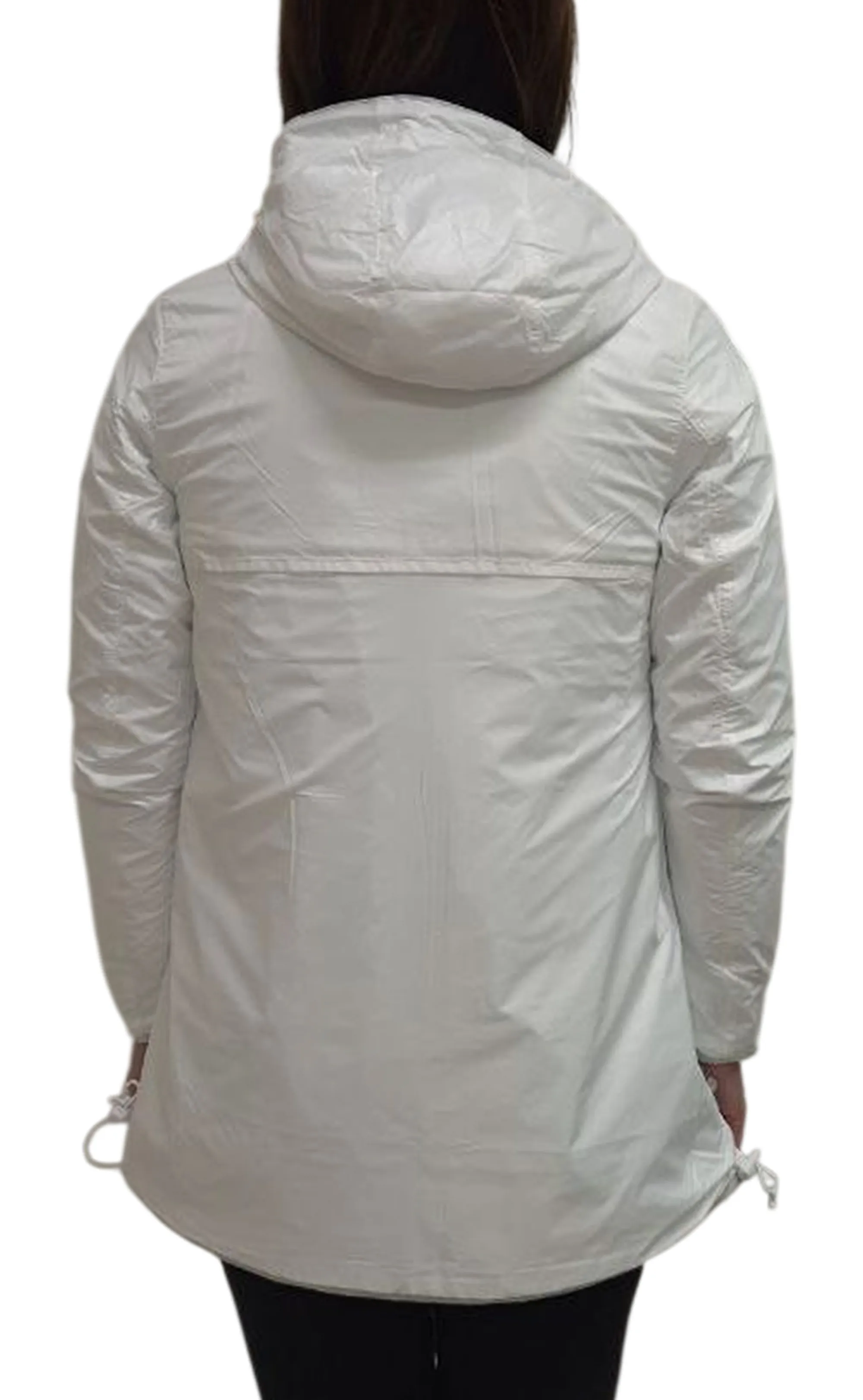 K-Way Giubbino Sophie Plus.2 Reversible Beige Lt - White K7123Mw 179340