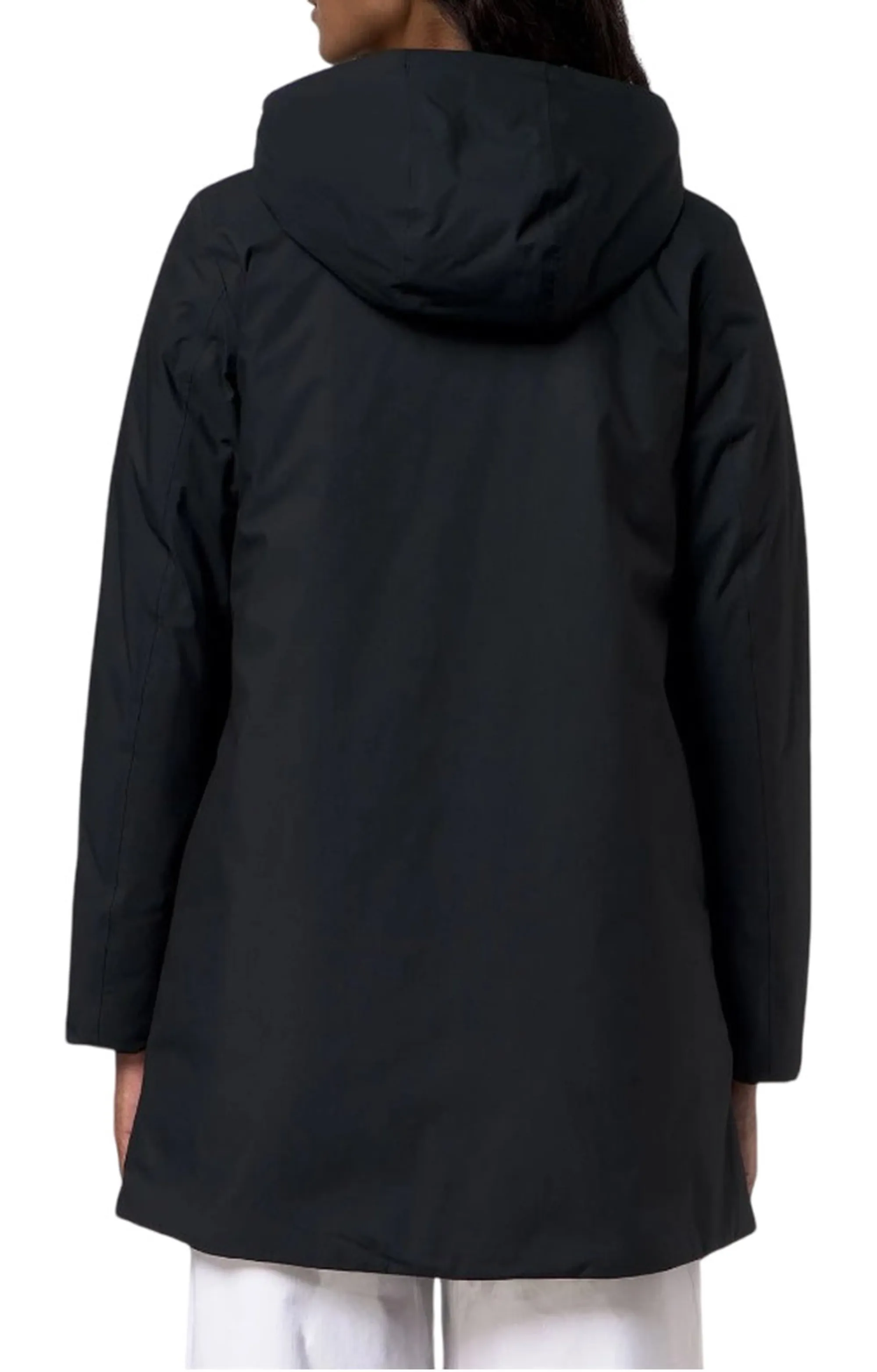 K-Way Giubbino Sophie Twill Soft Beaver Black Pure - Grey Wa K8144Cw 190564