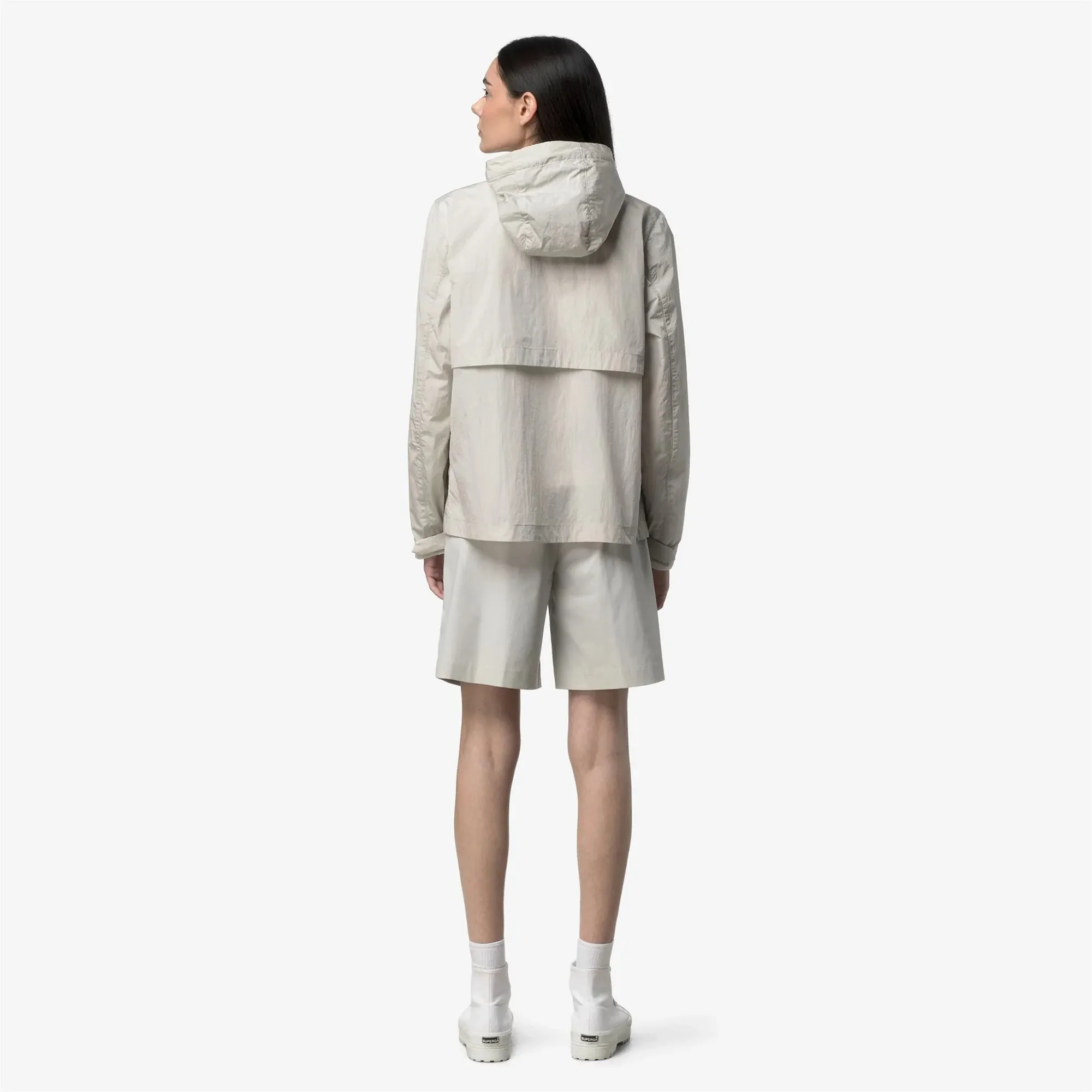 K-Way Giubbino Sophile Satin Glass Beige Lt K71432W 171663