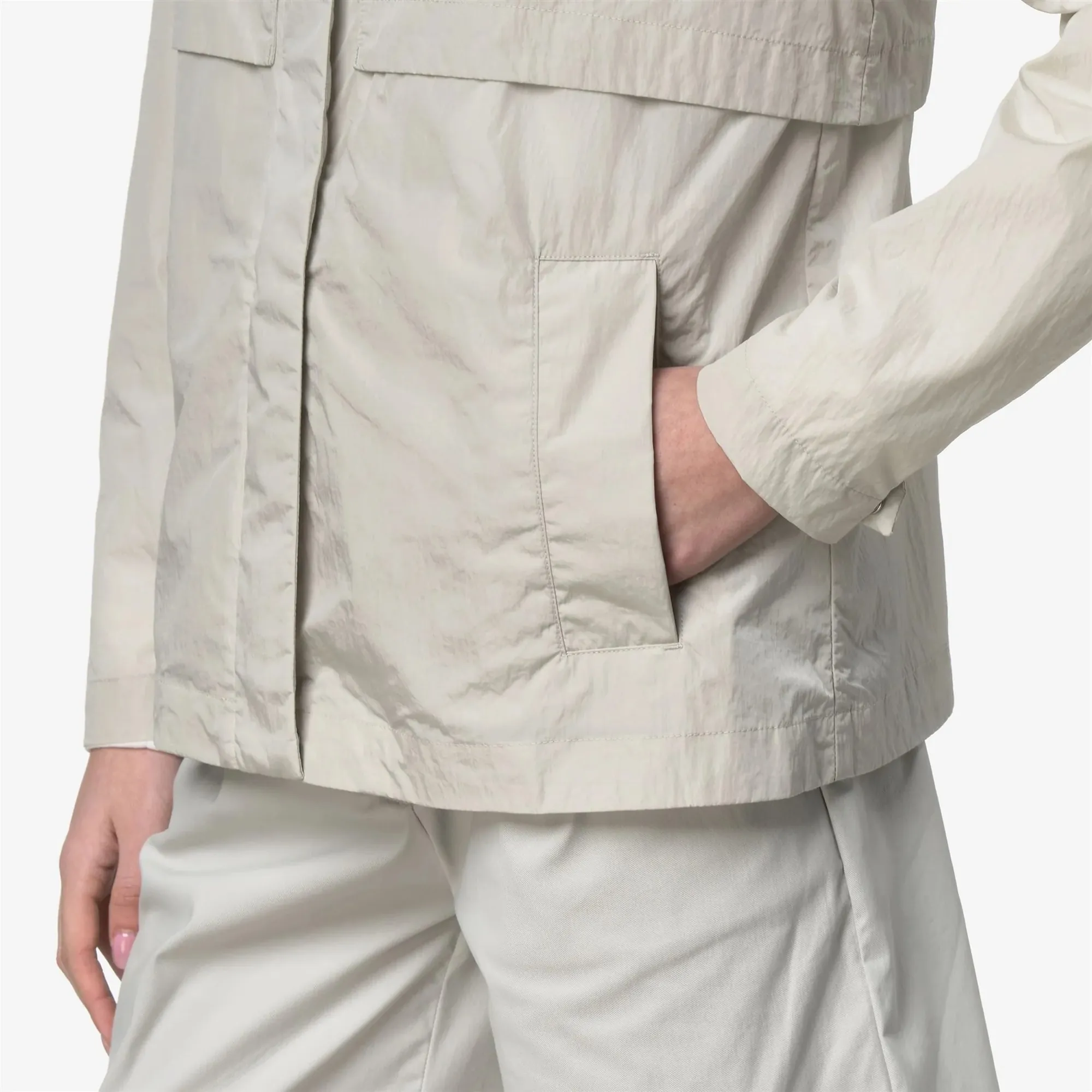 K-Way Giubbino Sophile Satin Glass Beige Lt K71432W 171667