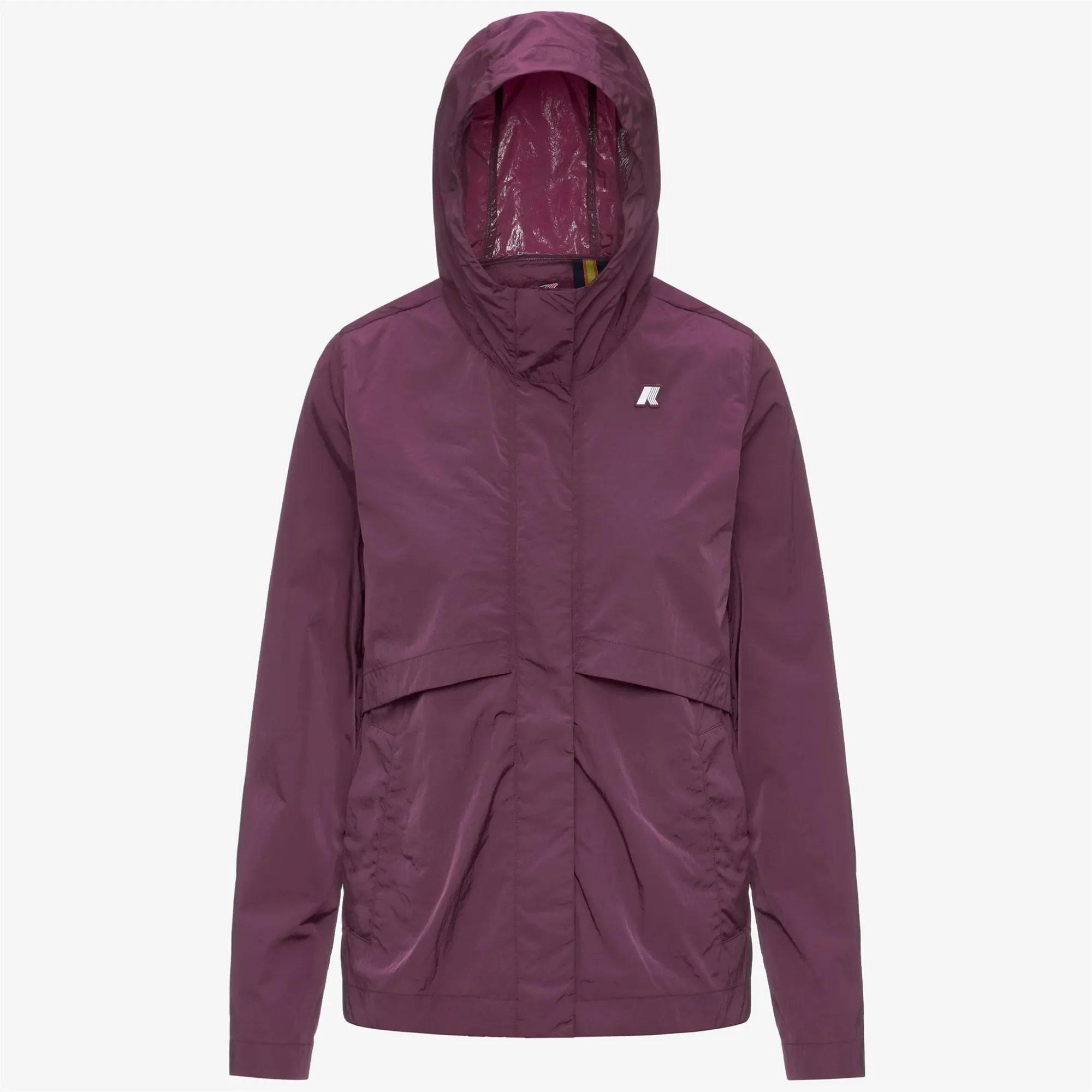 K-Way Giubbino Sophile Satin Glass Violet Mauve Wine K71432W 171671