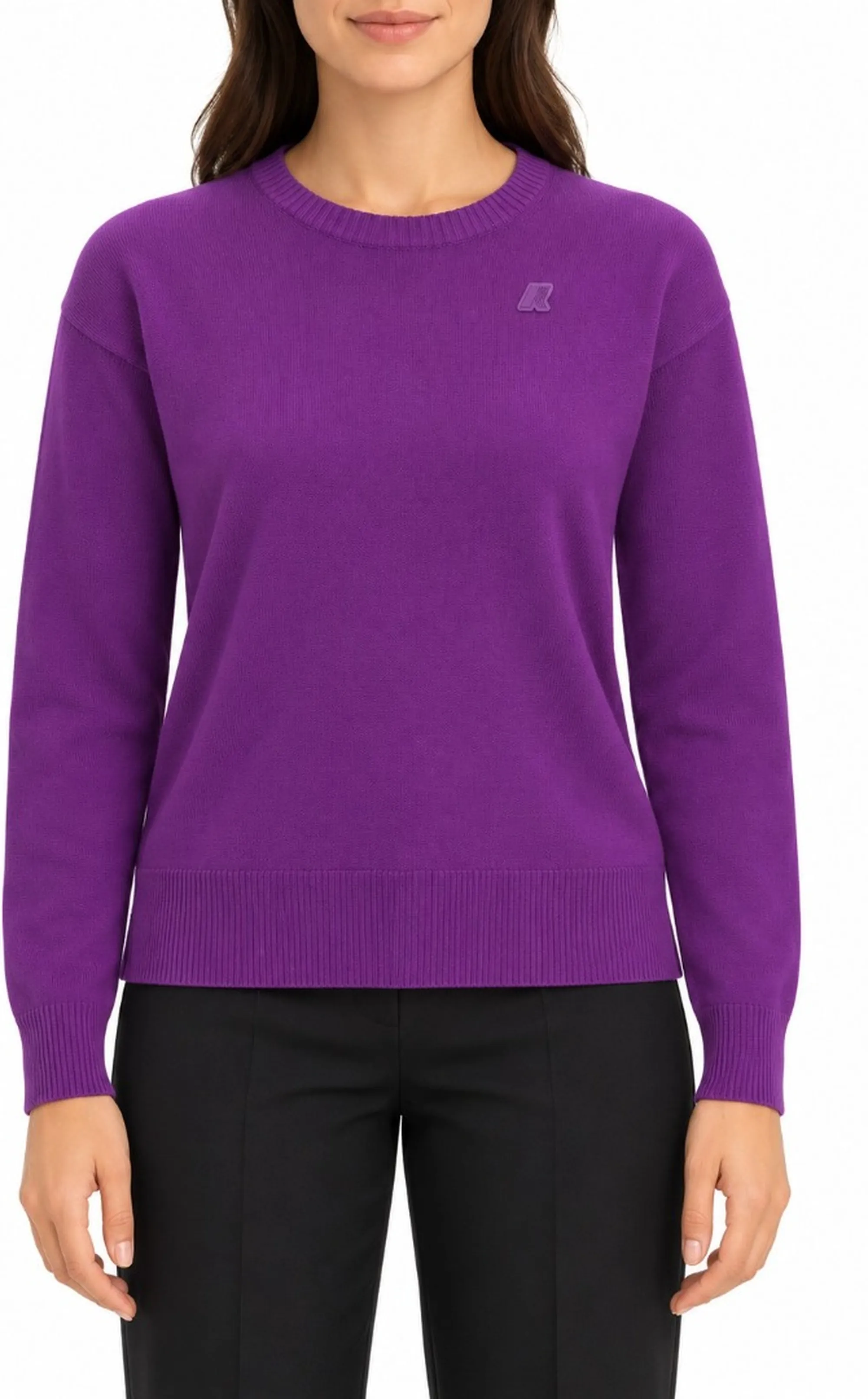 K-Way B'Domitine Pullover' Bright Violet K2135Rw 200675