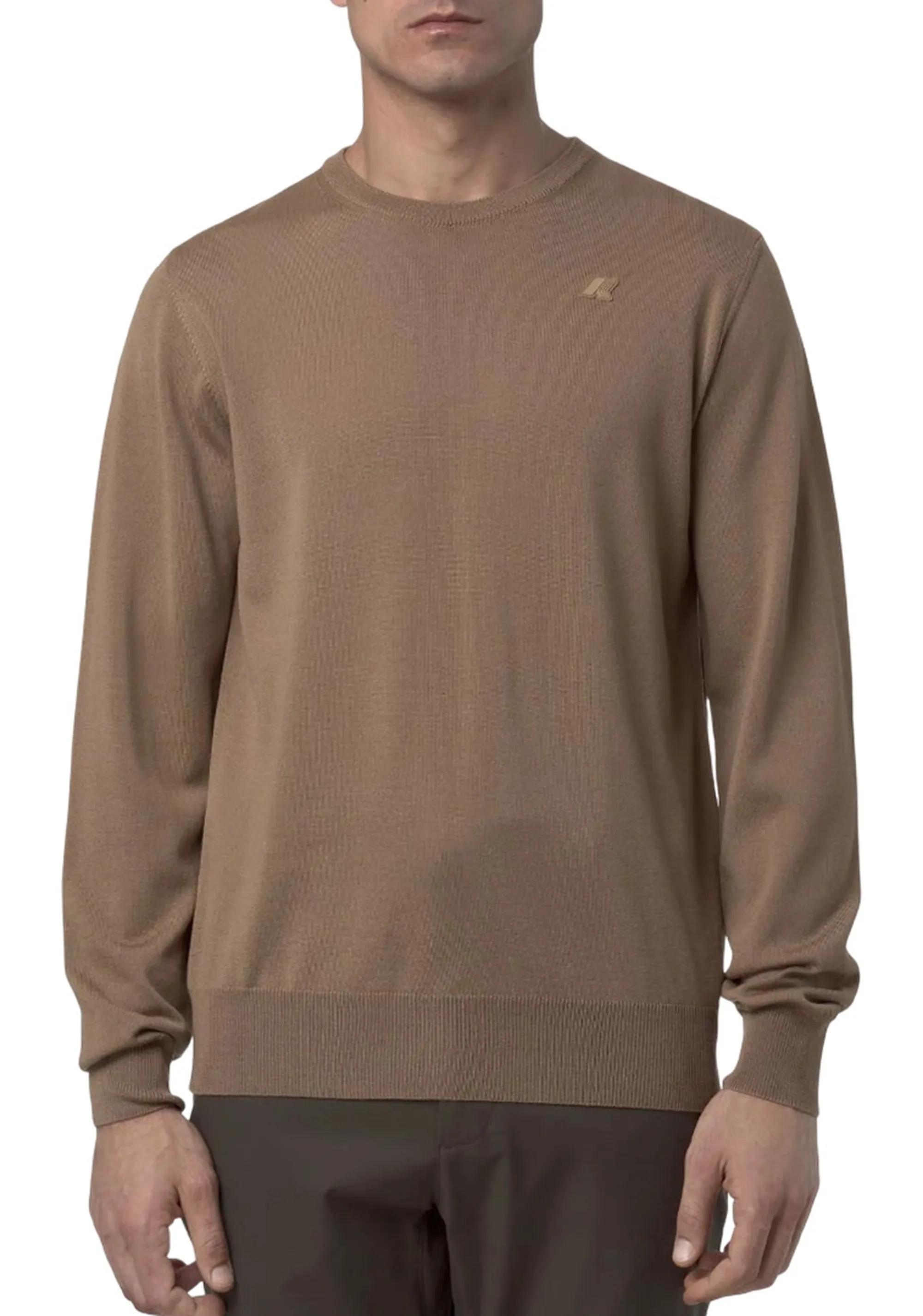 K-Way B'Sebastien Merino Jersey' Brown K2142Ew 155520