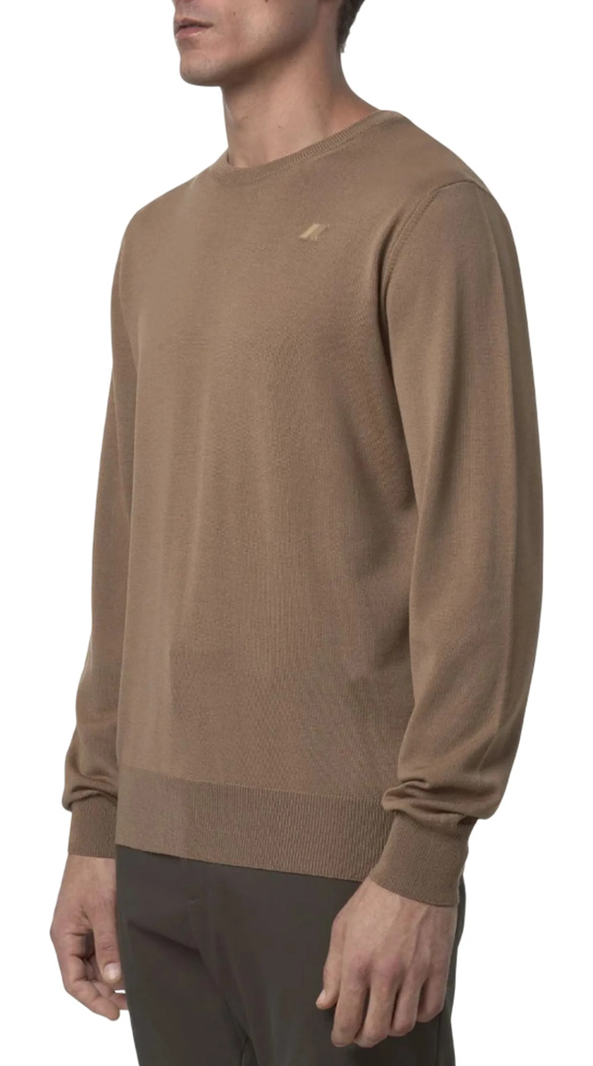 K-Way B'Sebastien Merino Jersey' Brown K2142Ew 155522