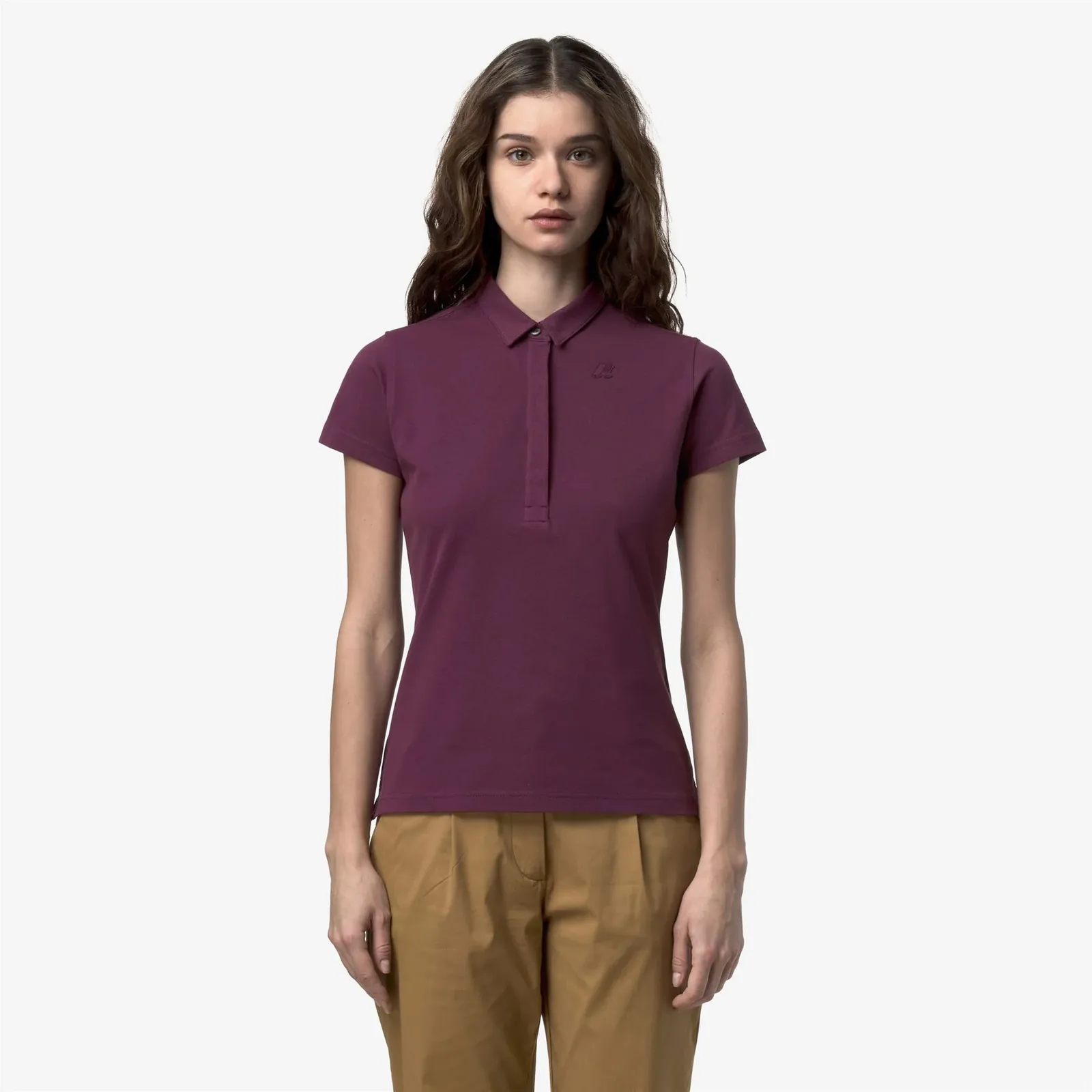 K-Way Polo Amedea Violet Mauve Wine K1127Gw 171723