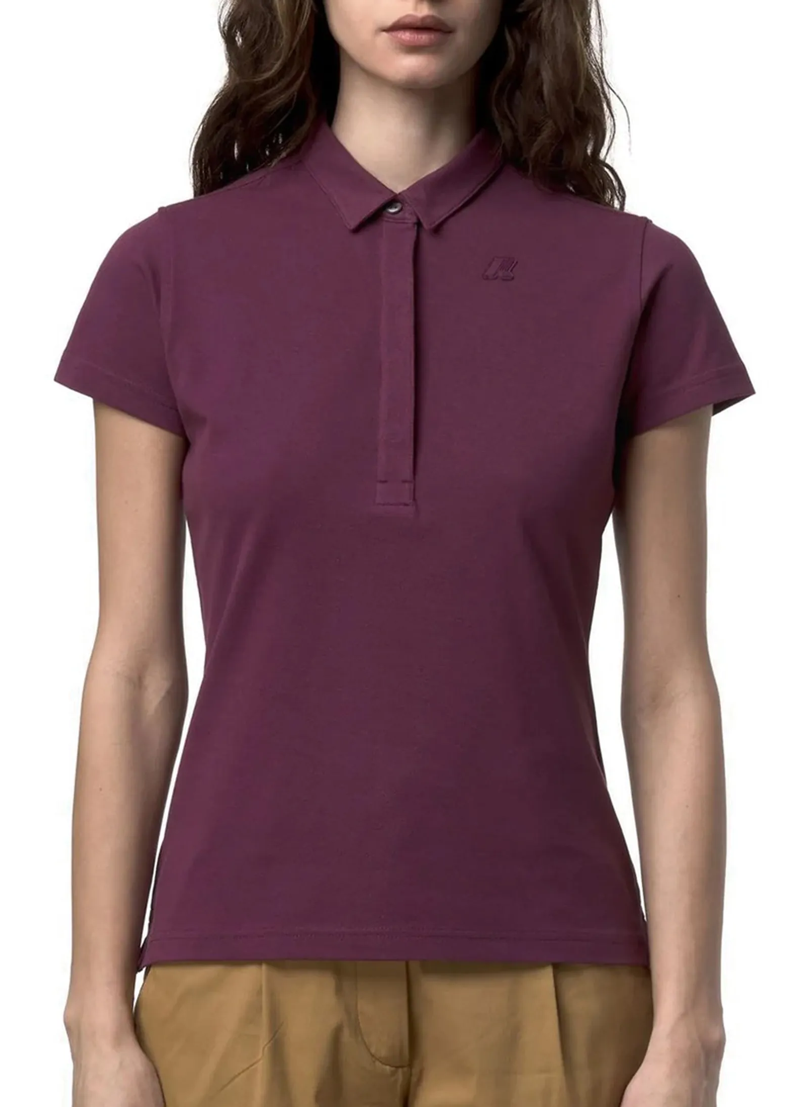 K-Way Polo Amedea Violet Mauve Wine K1127Gw 178562
