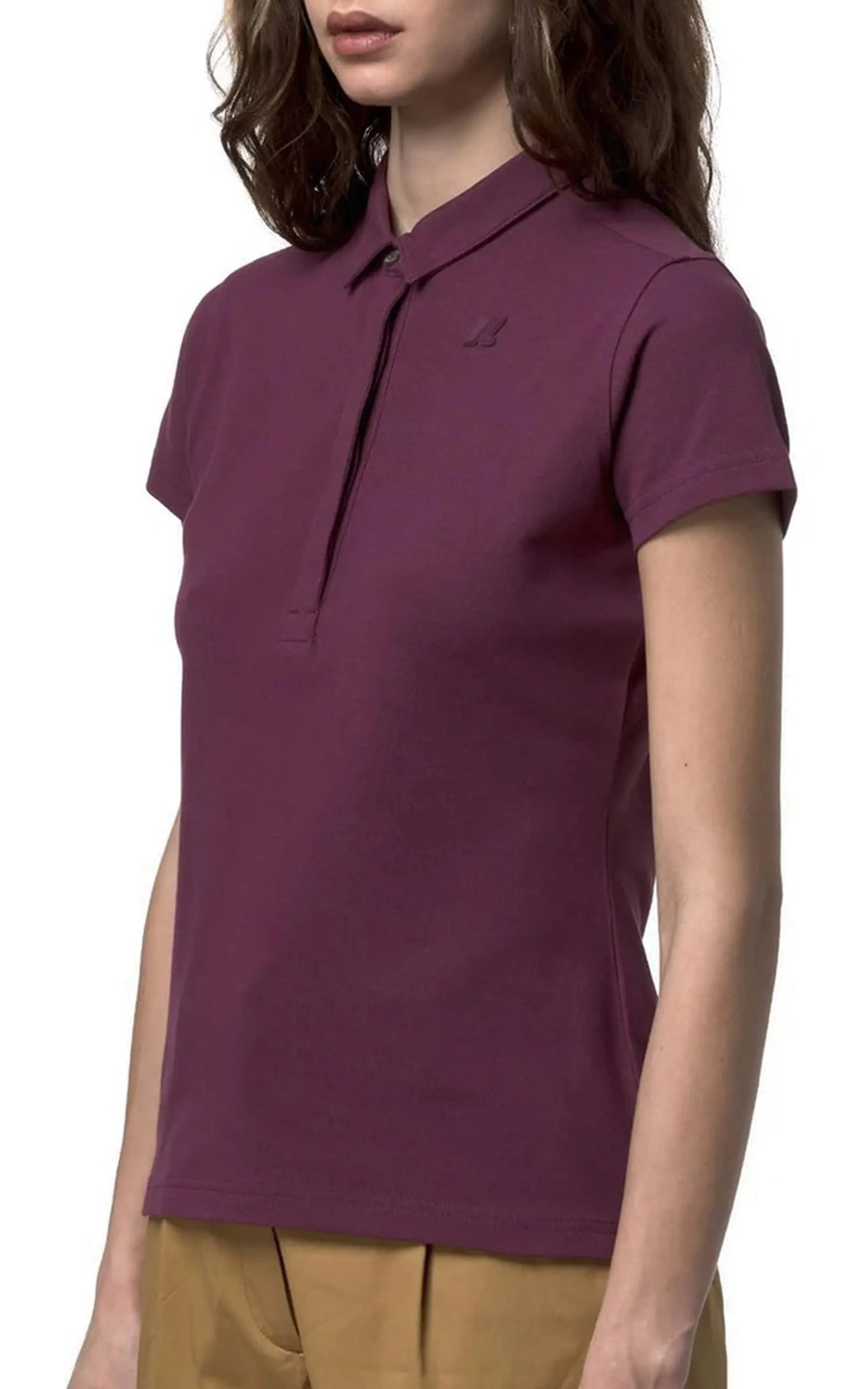 K-Way Polo Amedea Violet Mauve Wine K1127Gw 178563