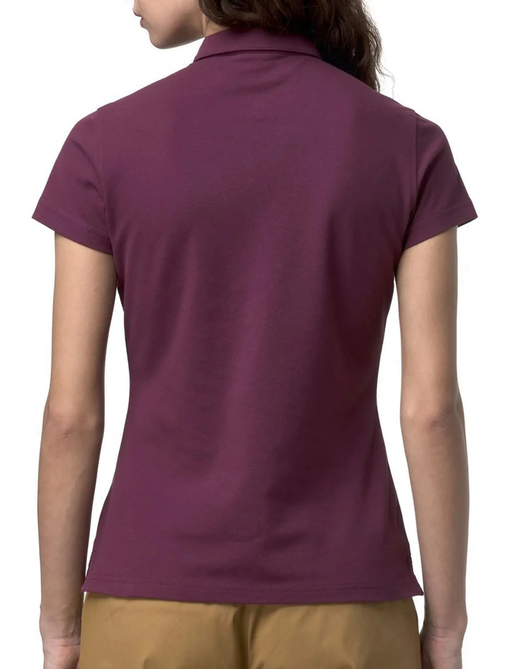 K-Way Polo Amedea Violet Mauve Wine K1127Gw 178564