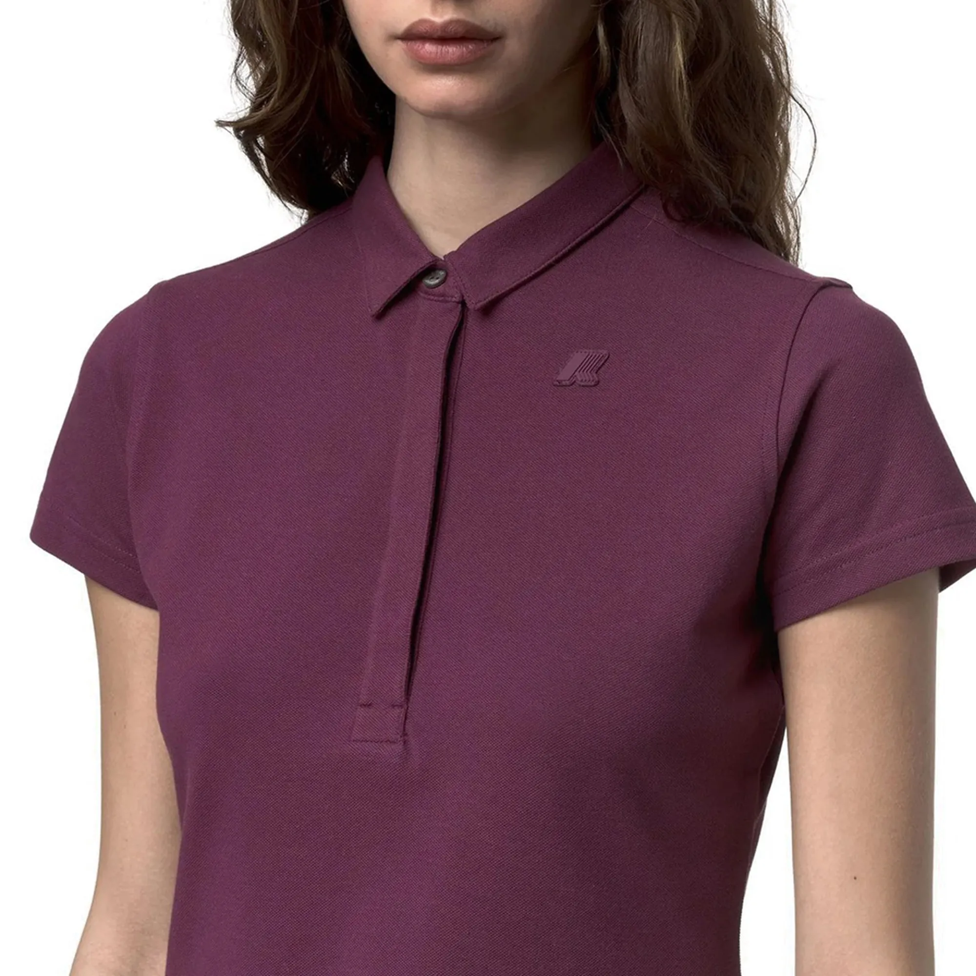 K-Way Polo Amedea Violet Mauve Wine K1127Gw 178565