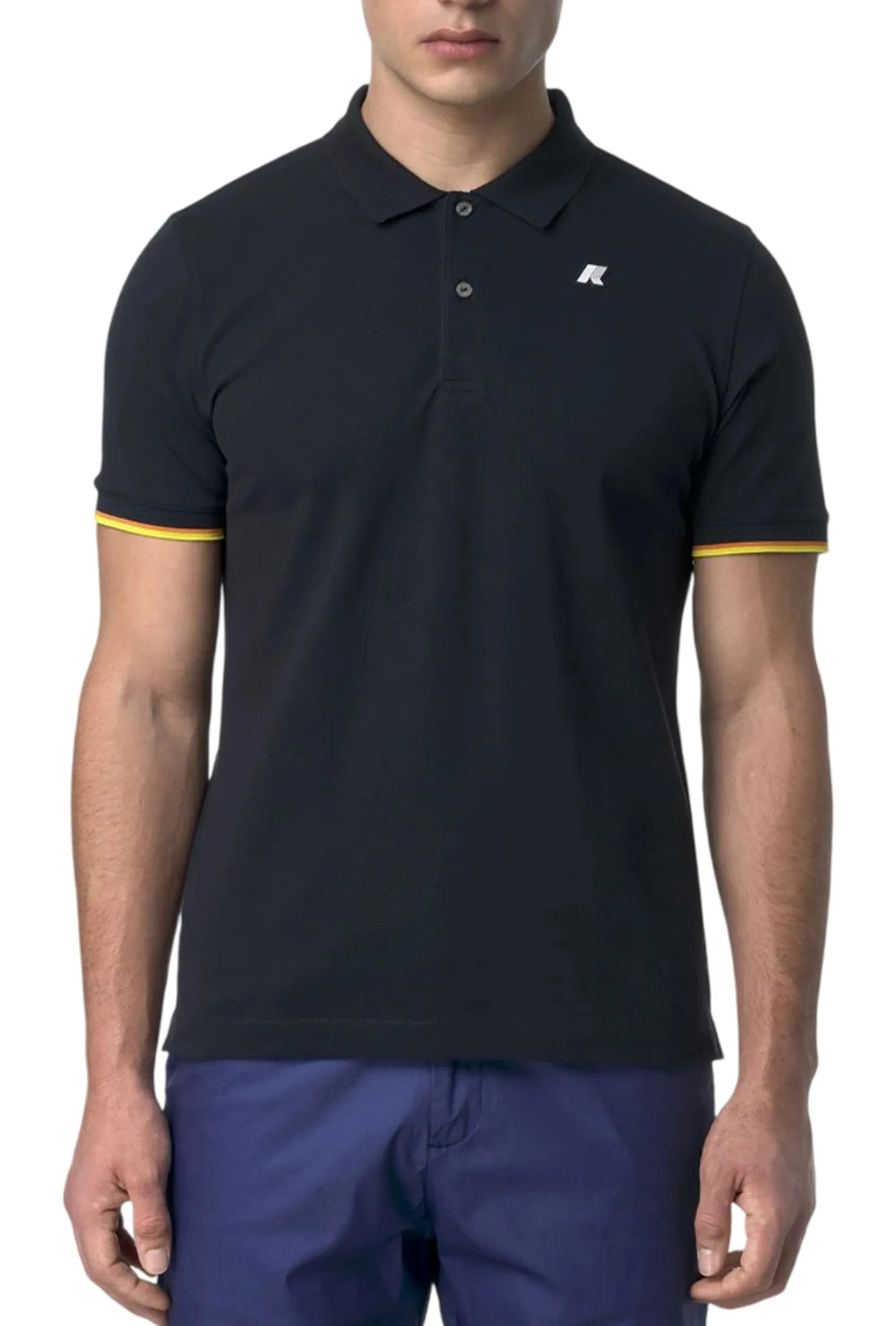 K-Way B'Polo Vincent Pique Slim' Blue Depth K1125Bw 179650