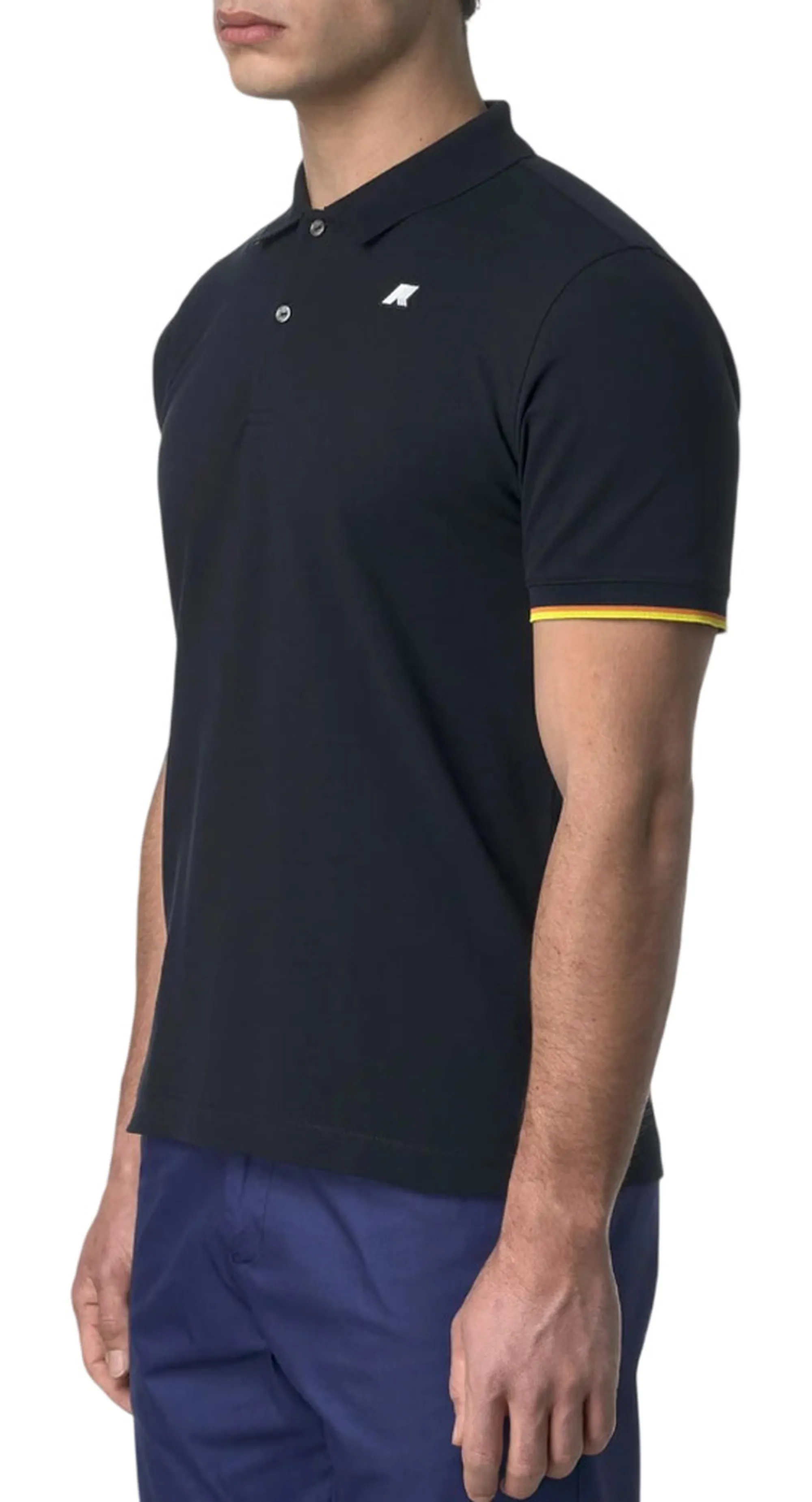 K-Way B'Polo Vincent Pique Slim' Blue Depth K1125Bw 179651