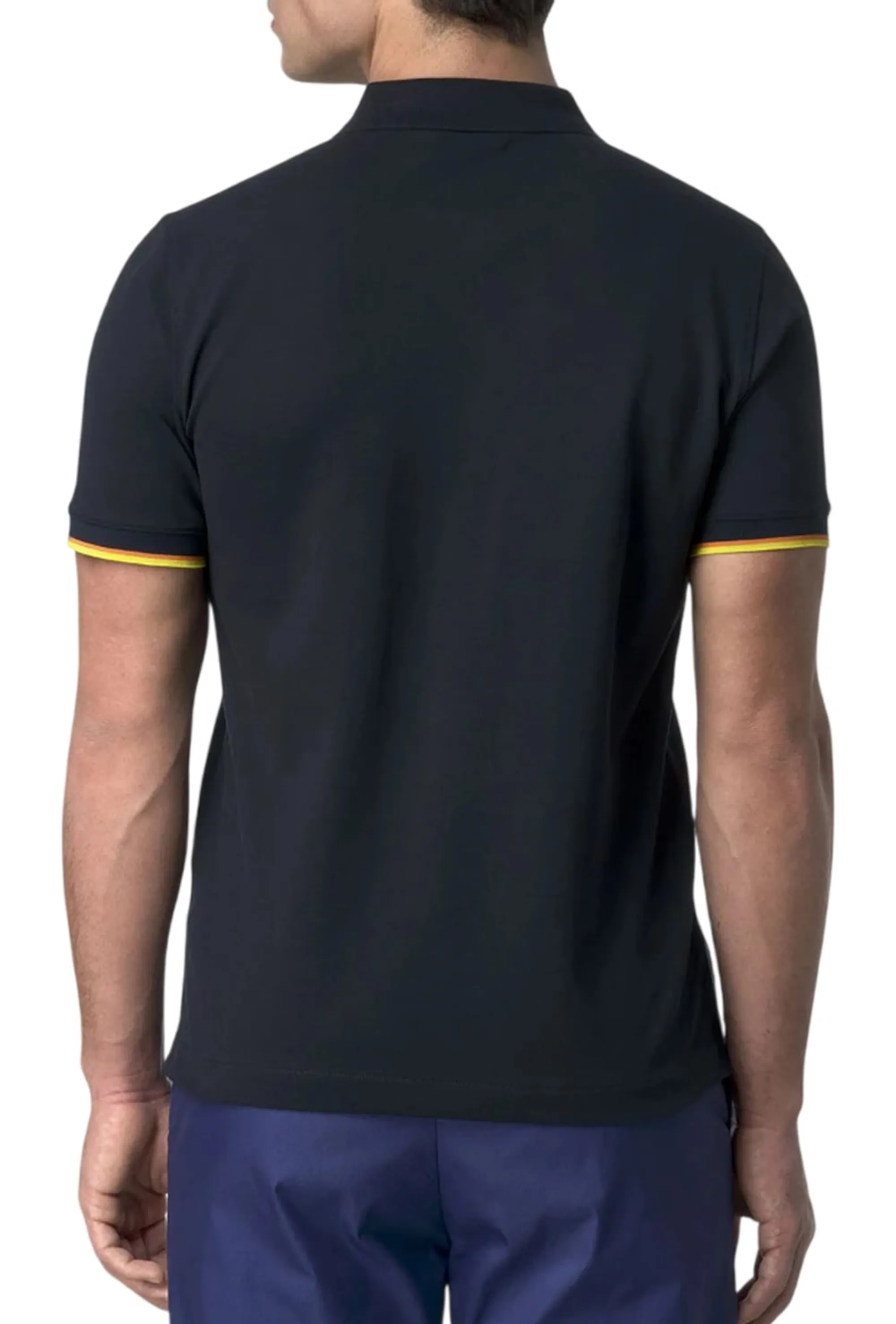 K-Way B'Polo Vincent Pique Slim' Blue Depth K1125Bw 179652