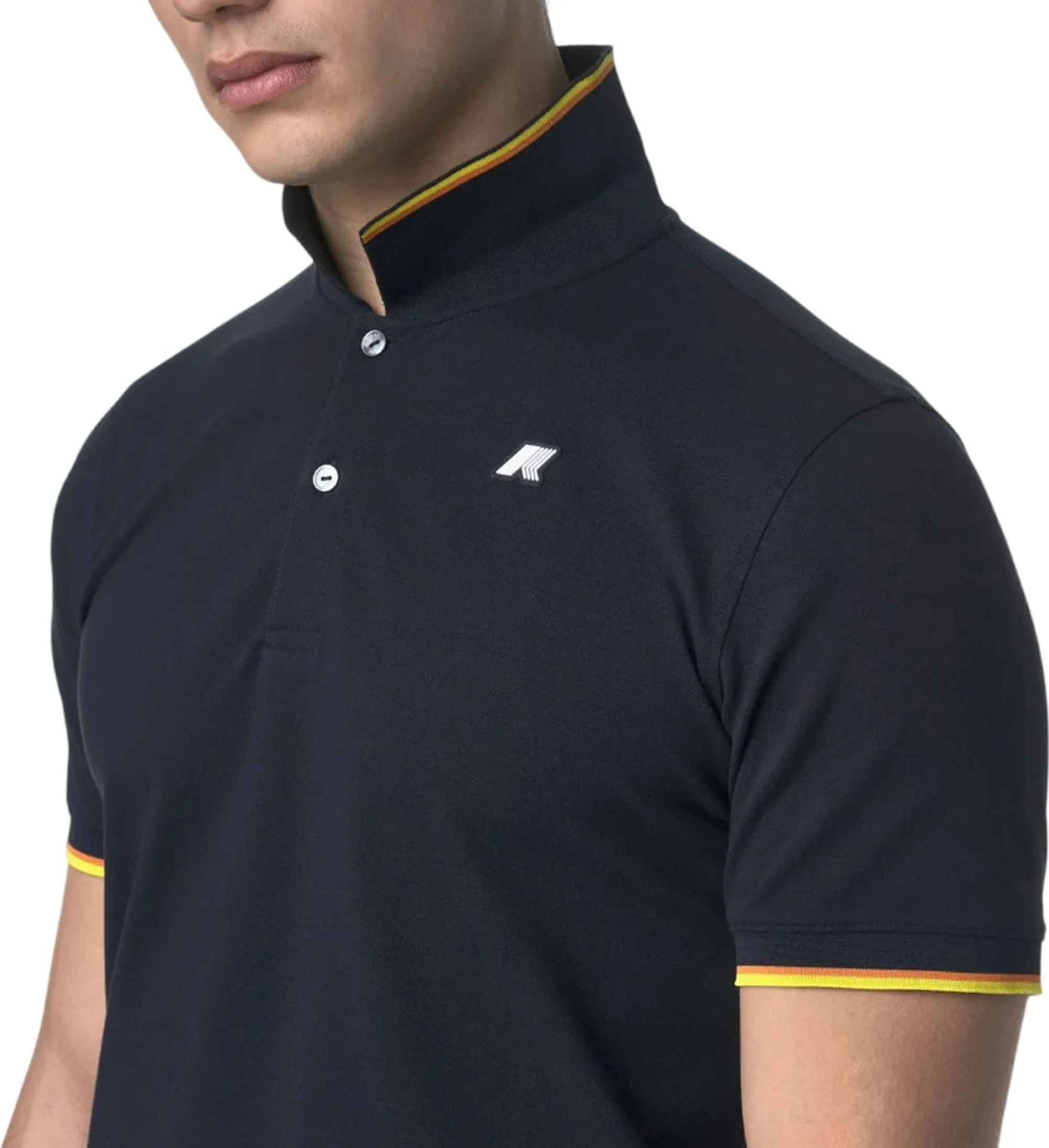 K-Way B'Polo Vincent Pique Slim' Blue Depth K1125Bw 179653