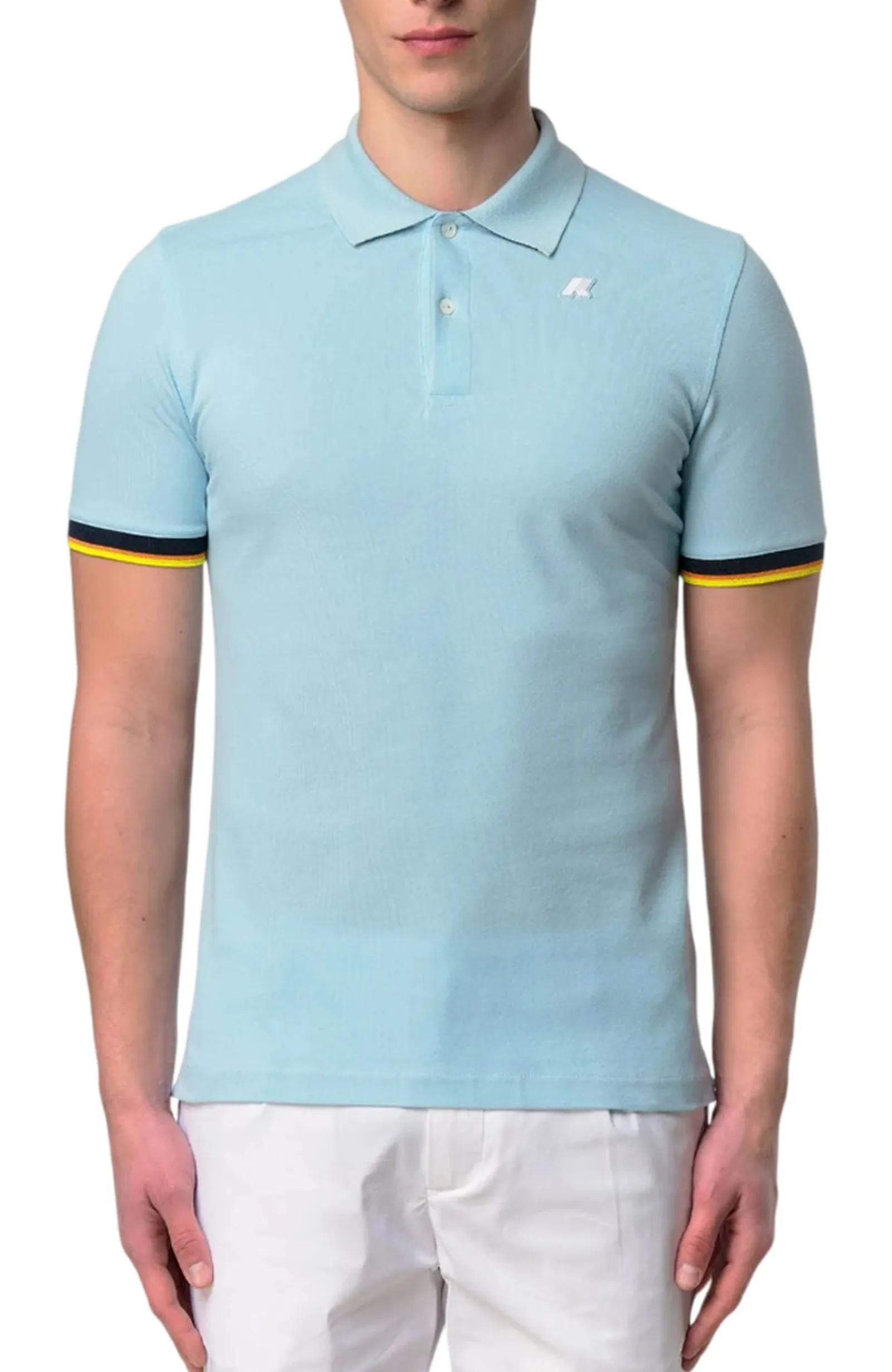 K-Way Polo Vincent Pique Slim Blue Dream K1125Bw 179615