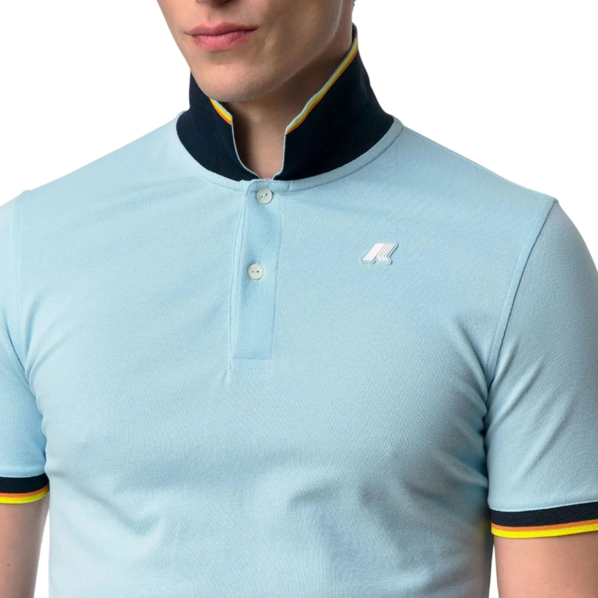 K-Way B'Polo Vincent Pique Slim' Blue Dream K1125Bw 179619
