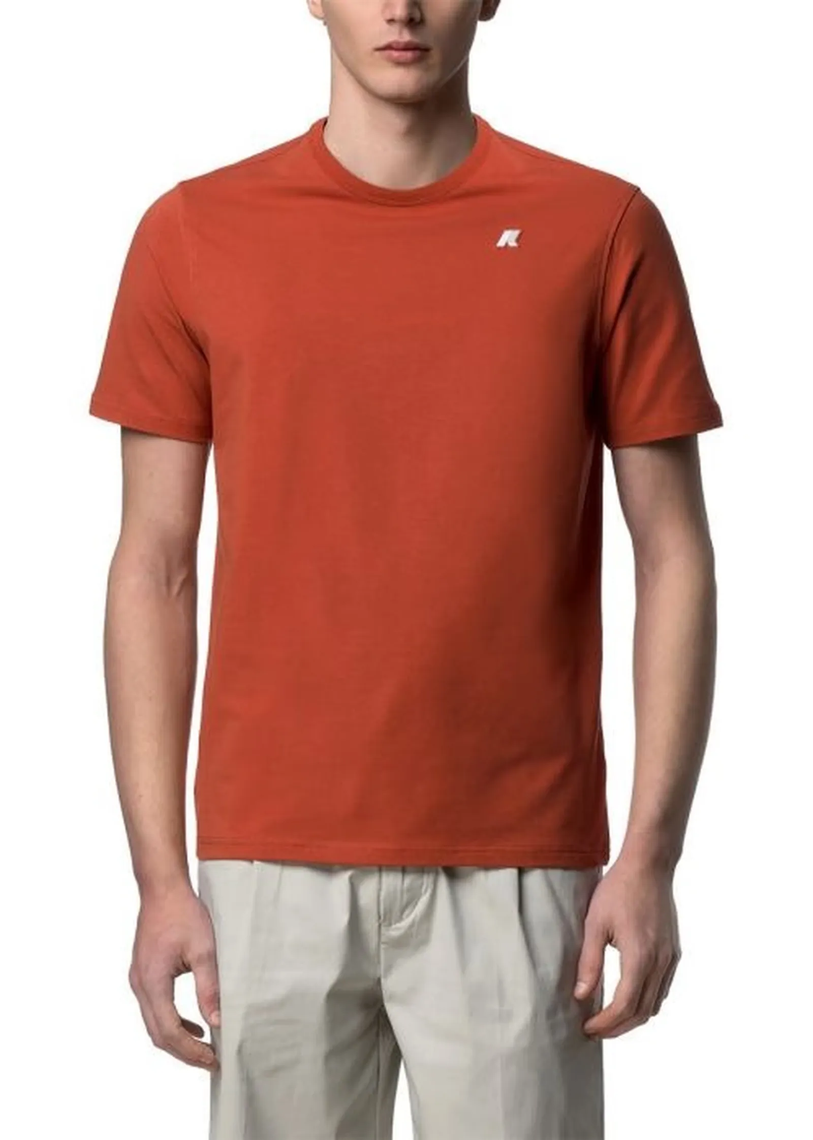 K-Way T-Shirt Solo Jersey Arancio K3136Cw 182683