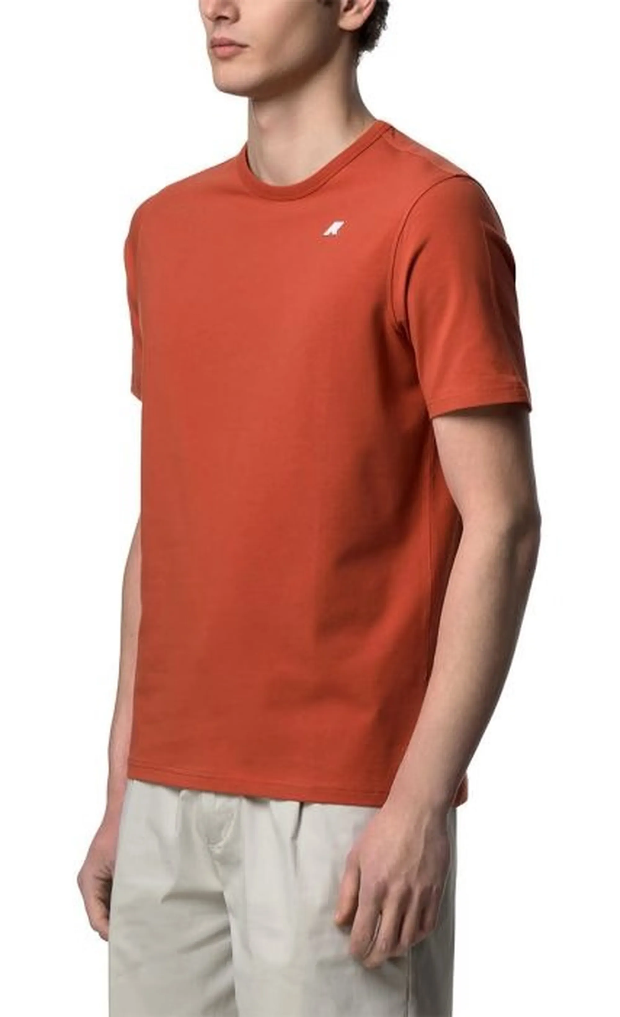K-Way B'T-Shirt Solo Jersey' Orange K3136Cw 182684