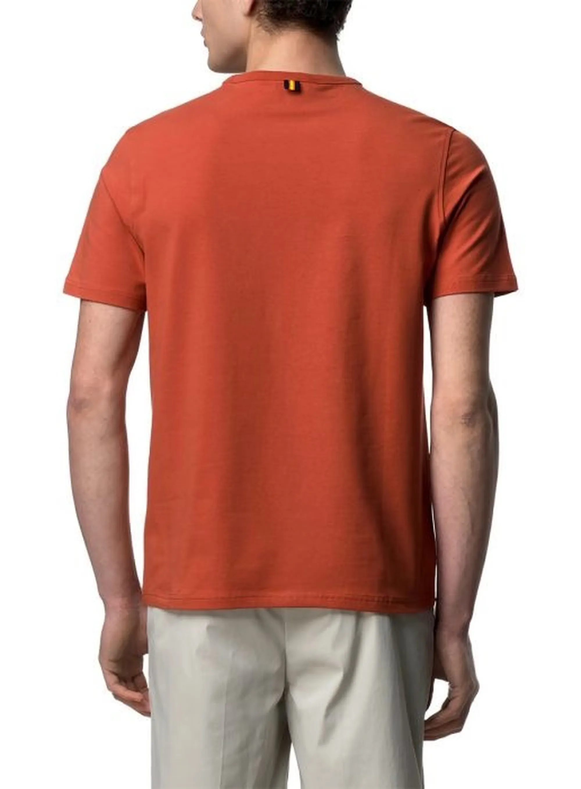 K-Way B'T-Shirt Solo Jersey' Orange K3136Cw 182685