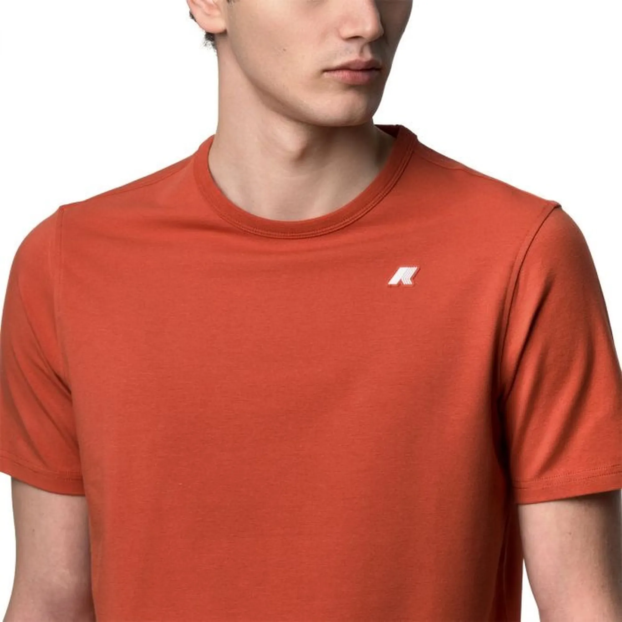 K-Way B'T-Shirt Solo Jersey' Orange K3136Cw 182686
