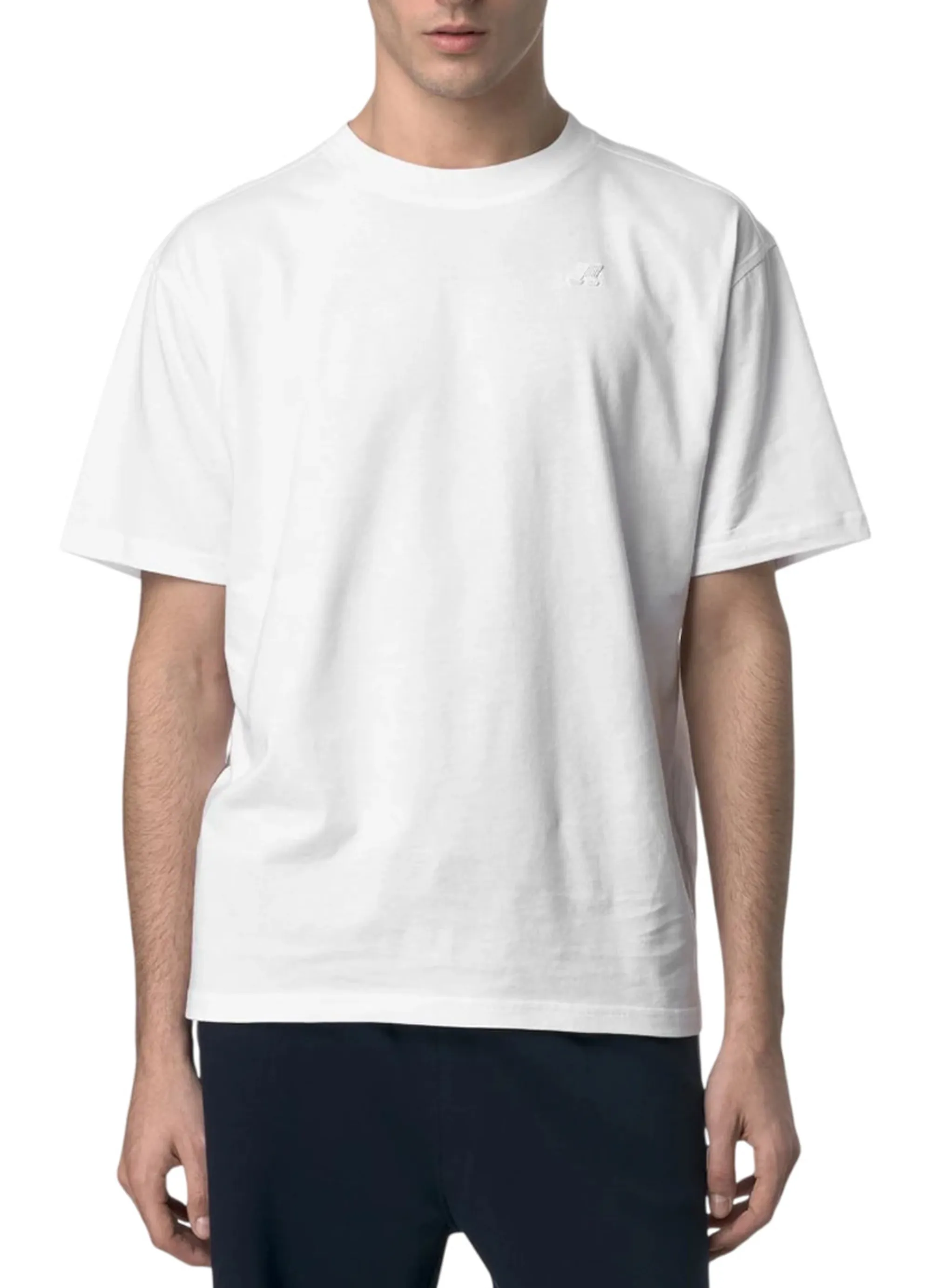 K-Way B'T-Shirt Solo Jersey' White K3136Cw 175403