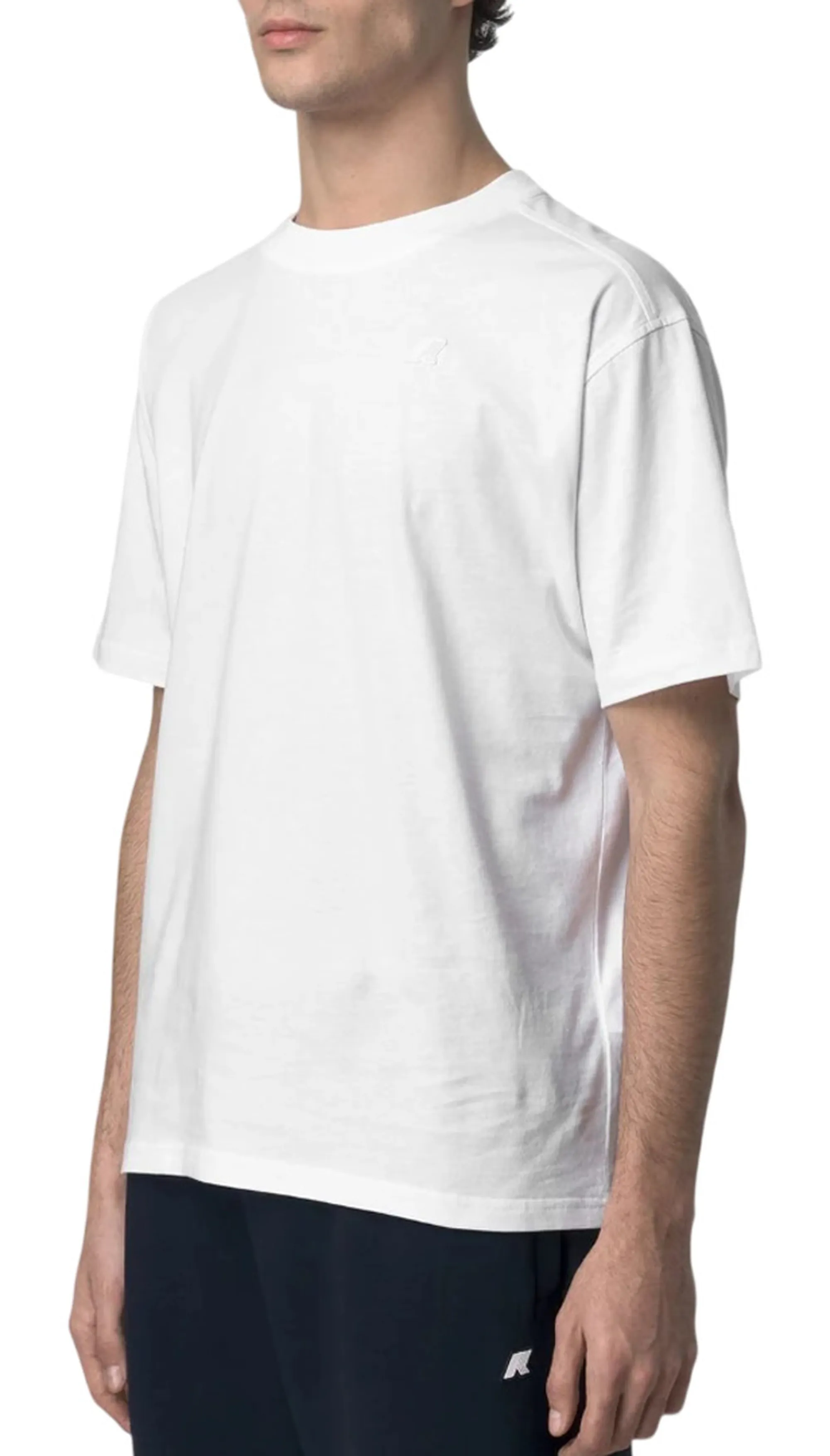 K-Way B'T-Shirt Solo Jersey' White K3136Cw 175404