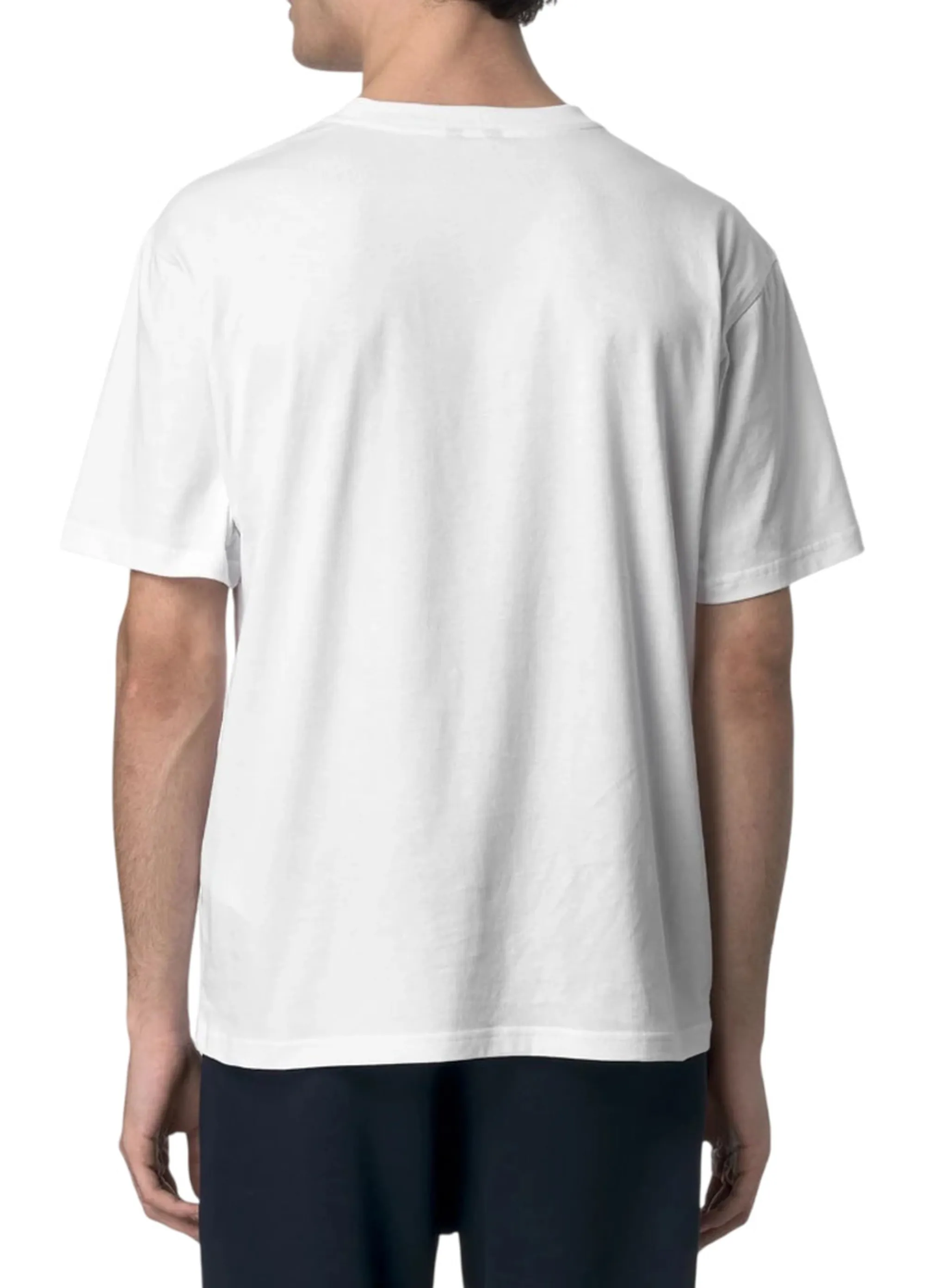 K-Way B'T-Shirt Solo Jersey' White K3136Cw 175421