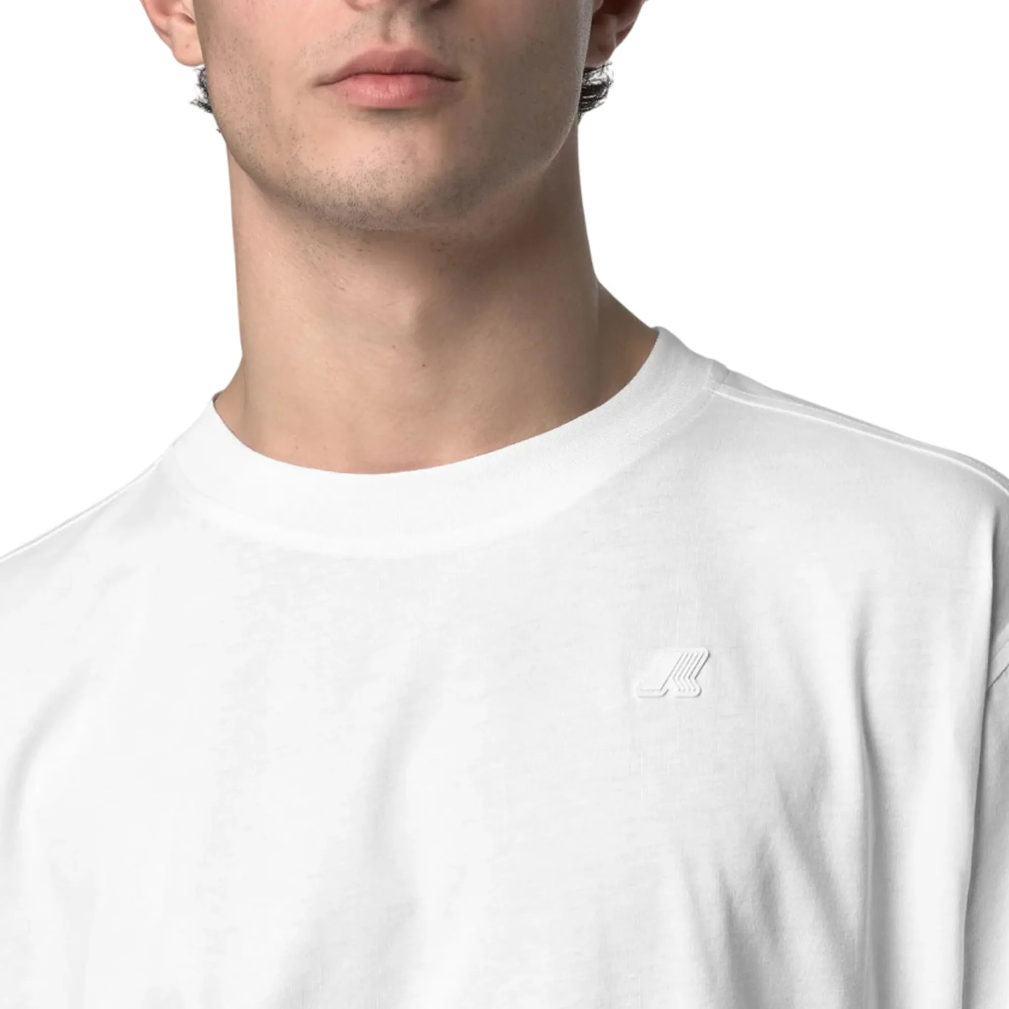 K-Way B'T-Shirt Solo Jersey' White K3136Cw 175430