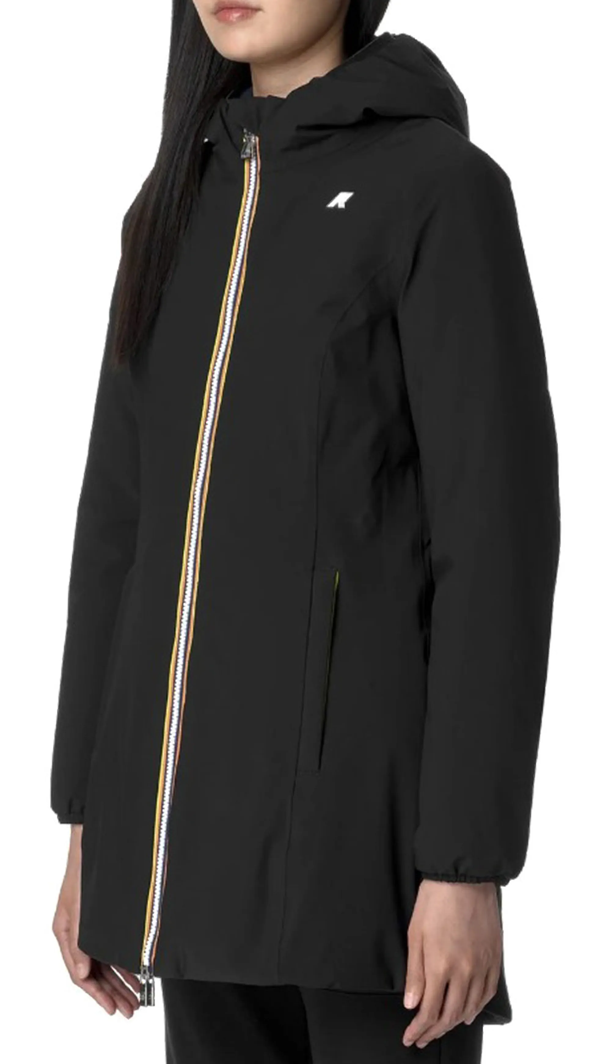 K-Way B'Denise St Warm Reversible Jacket' Black - Blue Depht K6128Uw 136835
