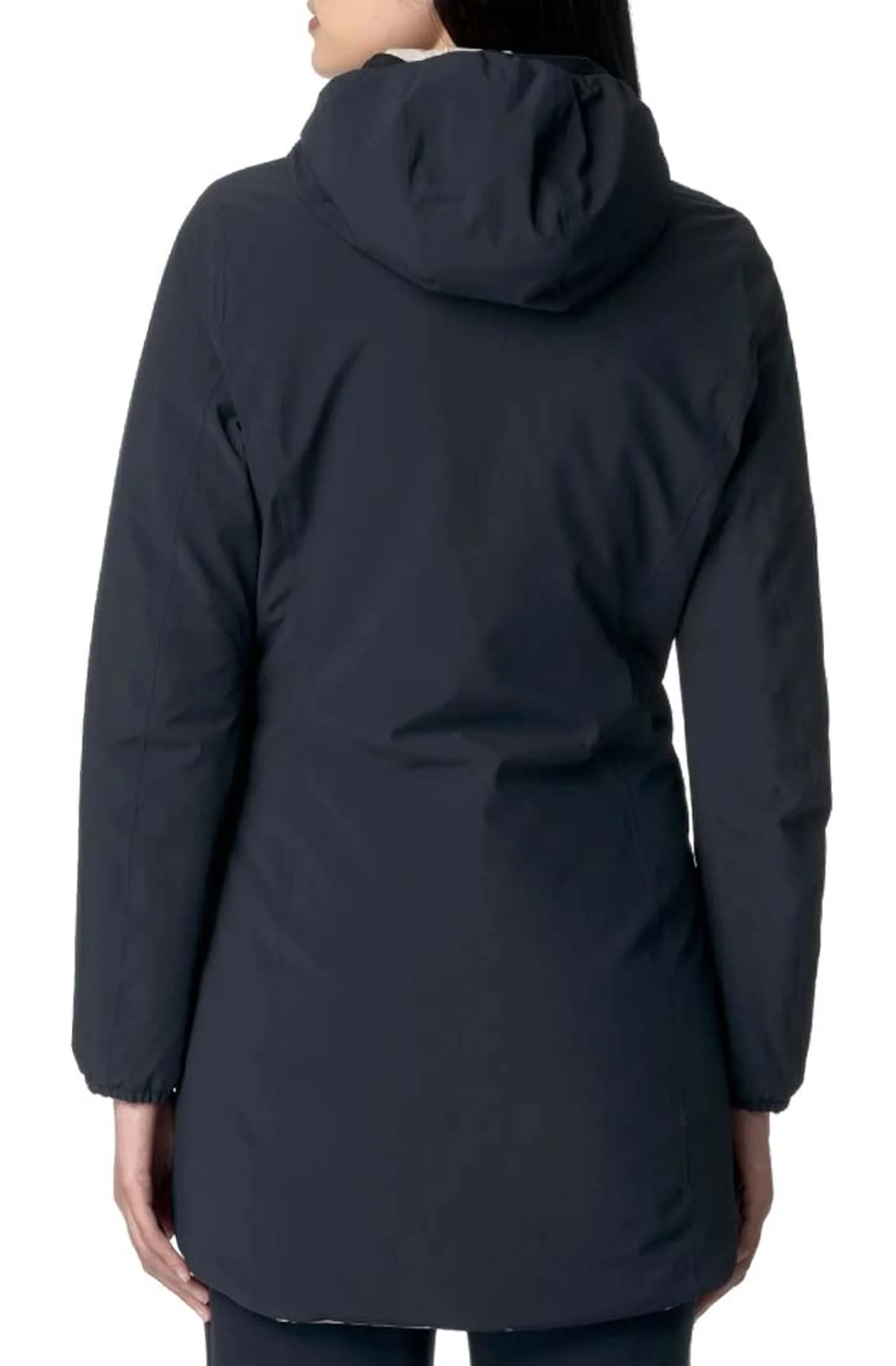 K-Way B'Denise St Warm Reversible Jacket' Blue Depht - Beige G K6128Uw 136267
