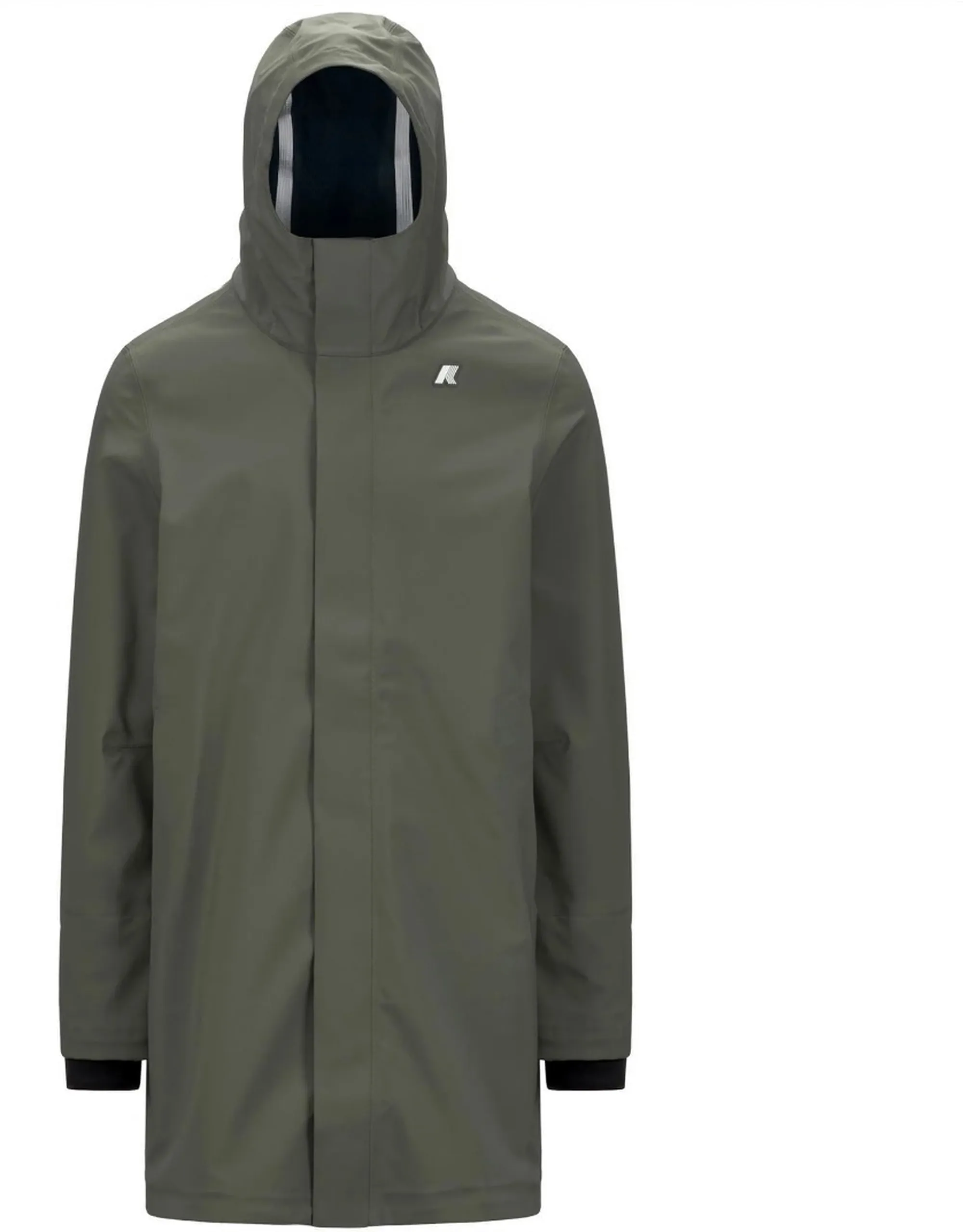 K-Way Trench Duke Bonded Green Blackish - Bd K6116Yw 166356