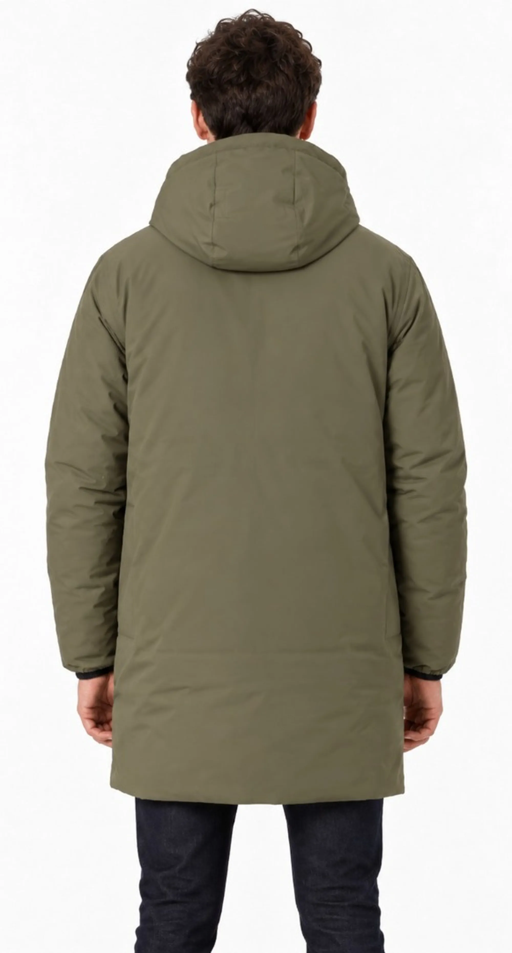 K-Way Trench Jacob St Warm Reversible Black Pure - Green A K6128Ww 190252