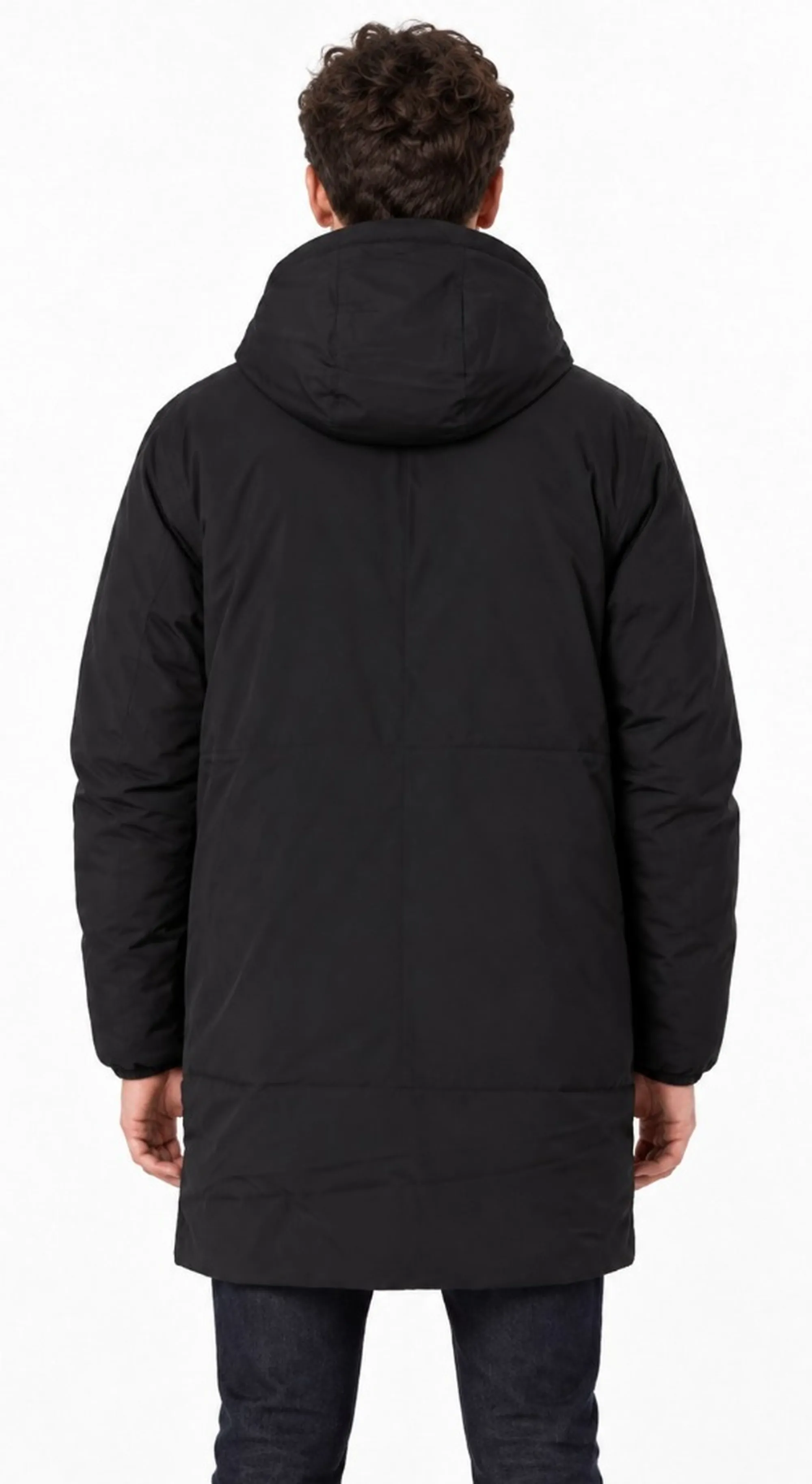 K-Way Trench Jacob St Warm Reversible Black Pure - Green A K6128Ww 190255