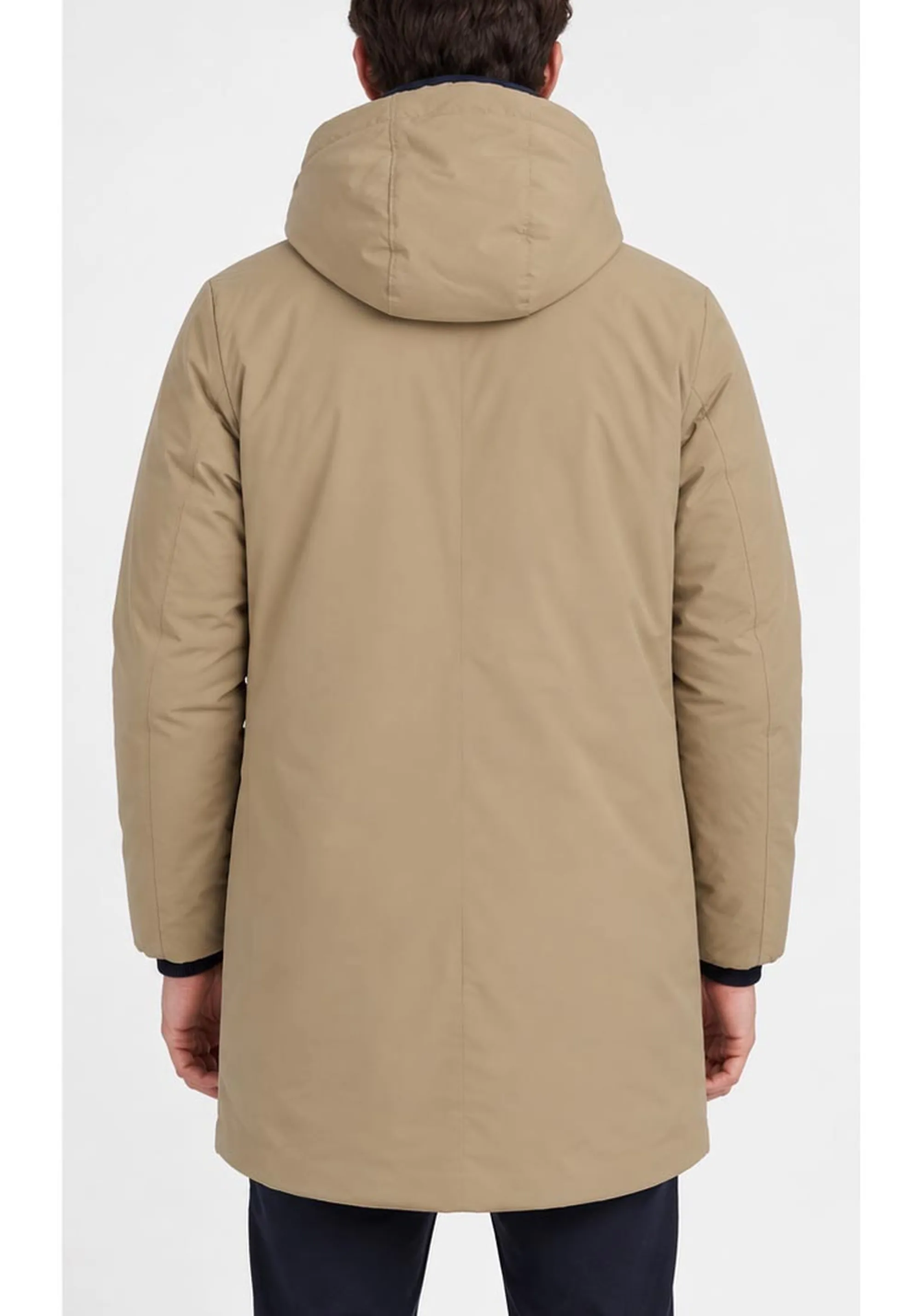 K-Way Trench Jacob St Warm Reversible Blue Depth - Beige K K6128Ww 190270