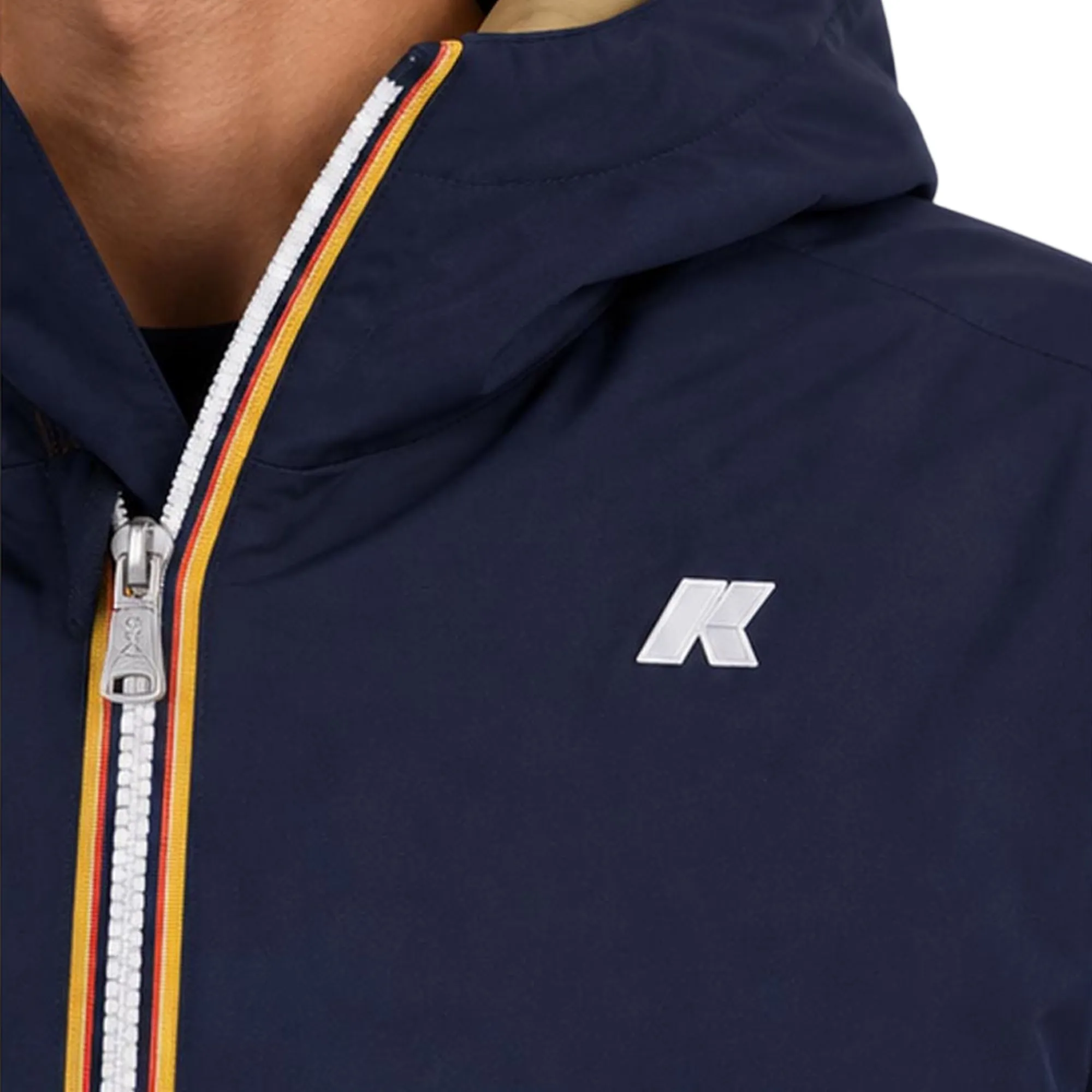 K-Way Trench Jacob St Warm Reversible Blue Depth - Beige K K6128Ww 193579