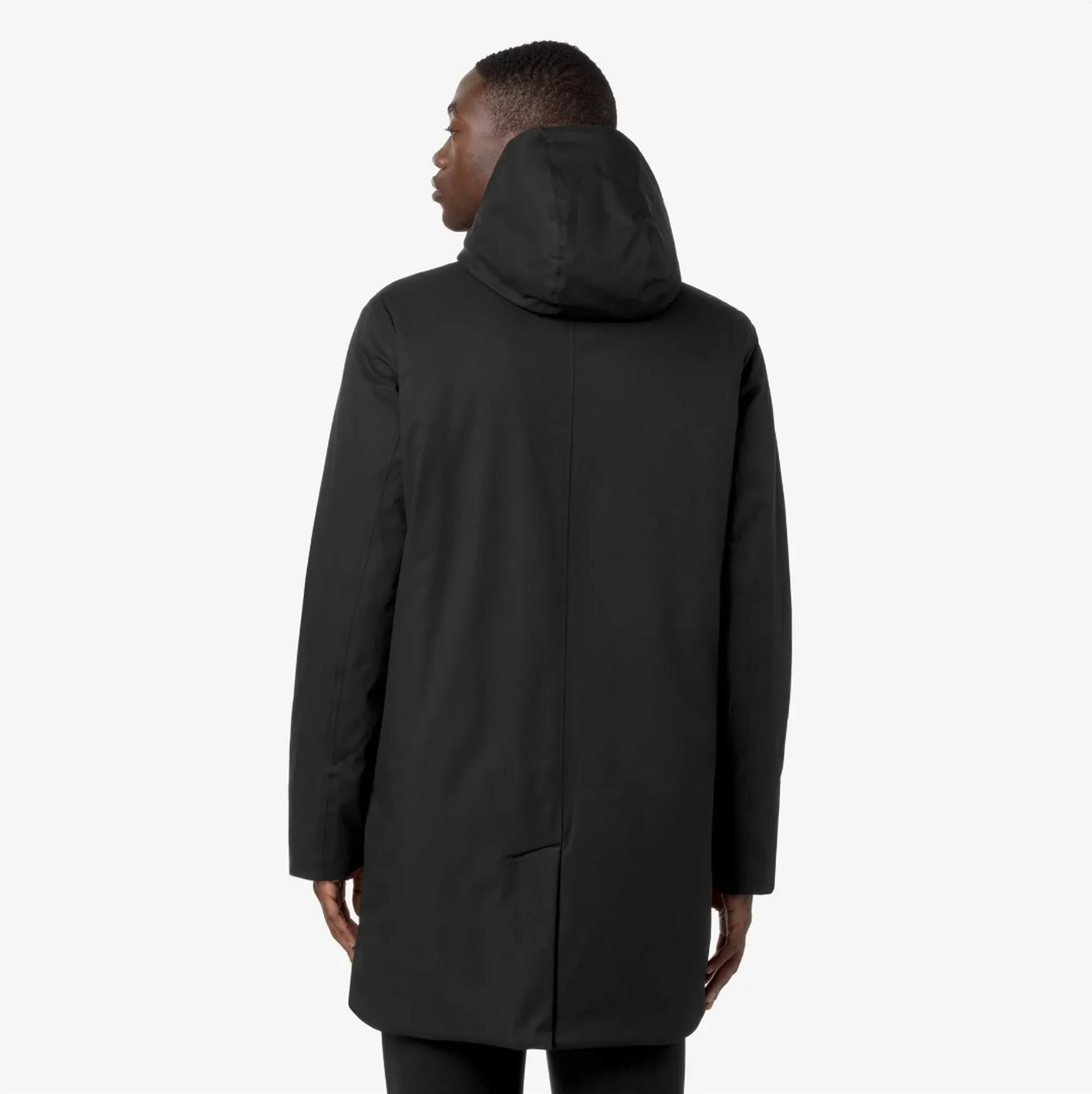 K-Way B'Jarno Twill Marmot Trench' Black Pure - Blue A K8133Fw 169272