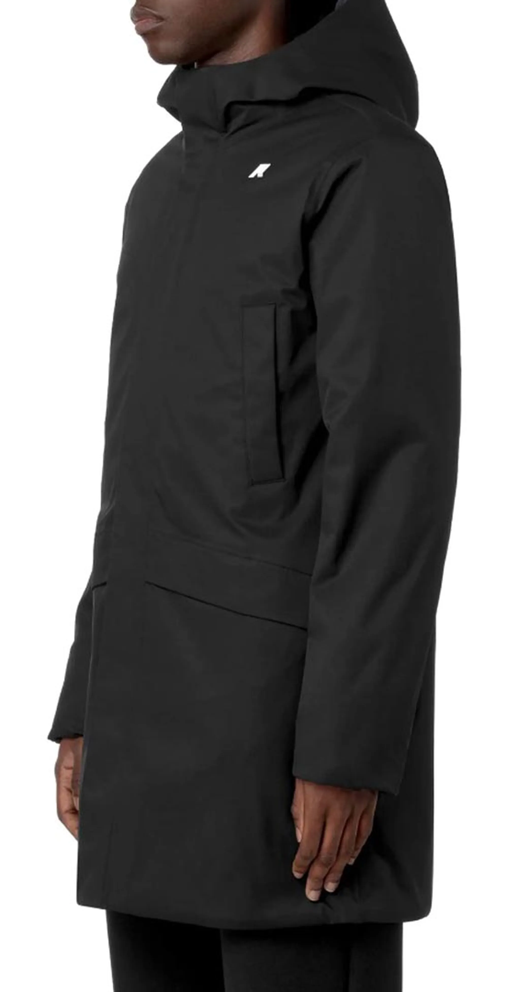 K-Way B'Jarno Twill Marmot Trench' Black Pure - Blue A K8133Fw 187794