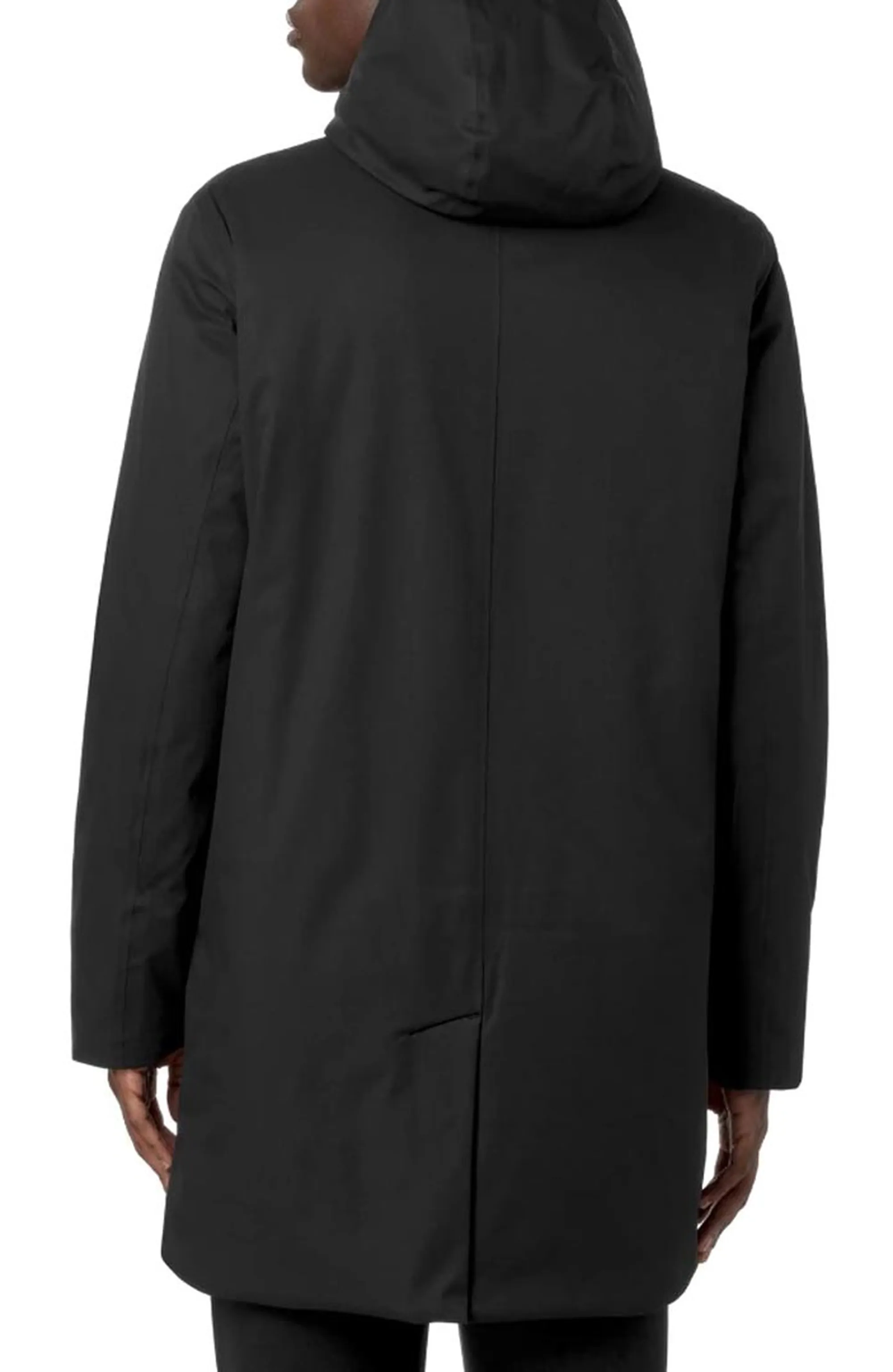 K-Way B'Jarno Twill Marmot Trench' Black Pure - Blue A K8133Fw 187796