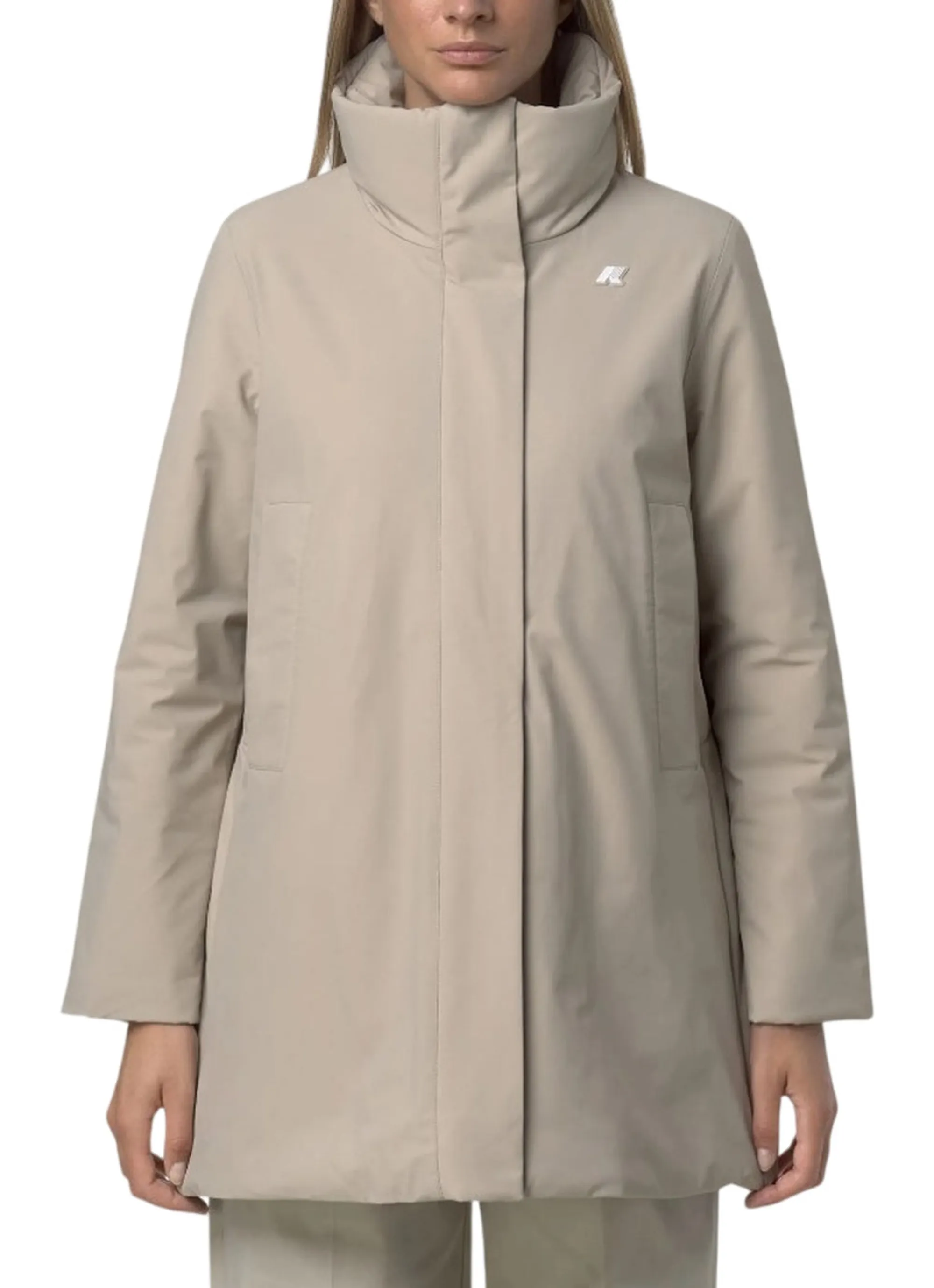 K-Way B'Trench Marla St Warm' Beige Cashmere K7125Lw 190629