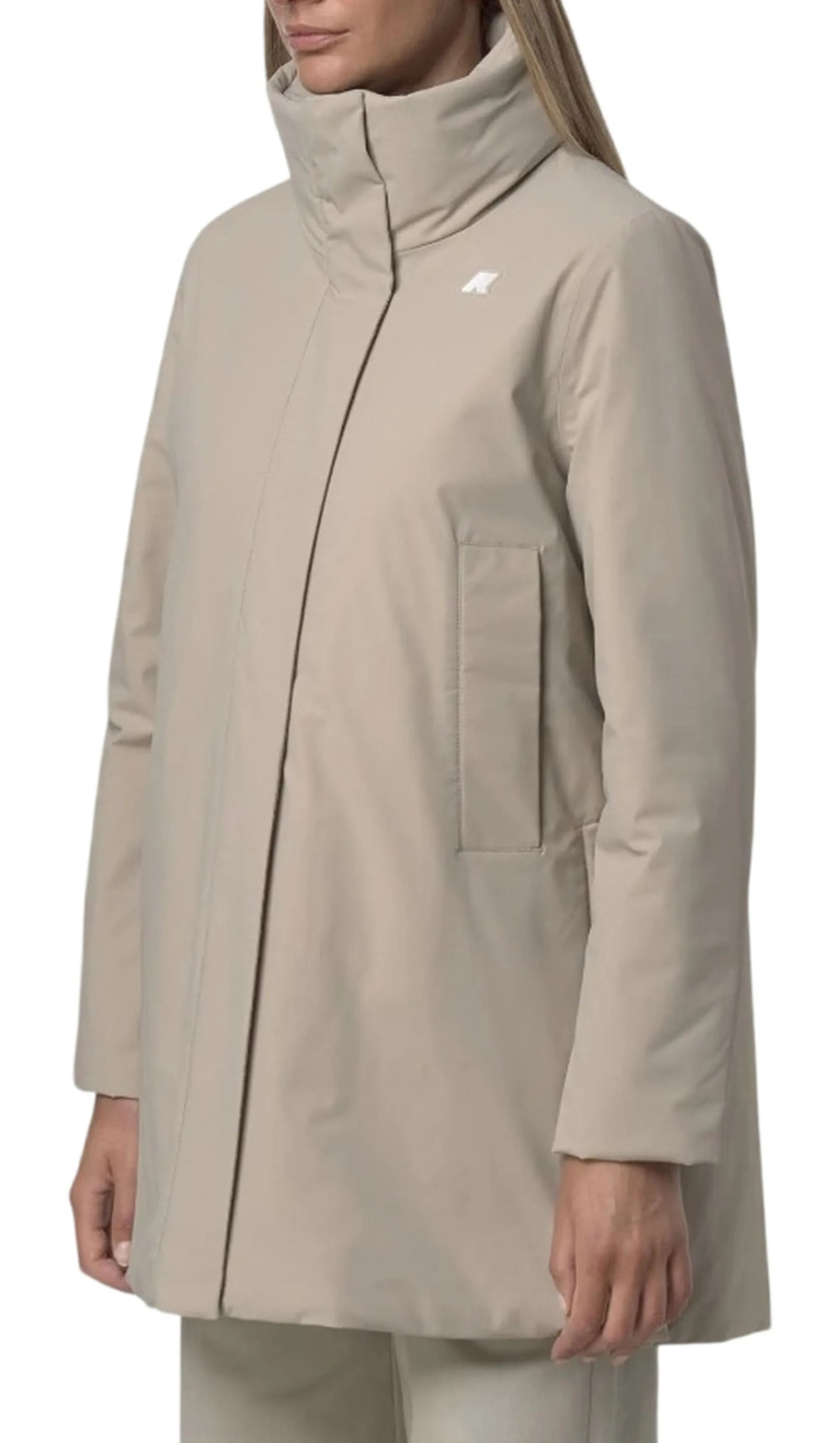 K-Way B'Trench Marla St Warm' Beige Cashmere K7125Lw 190630