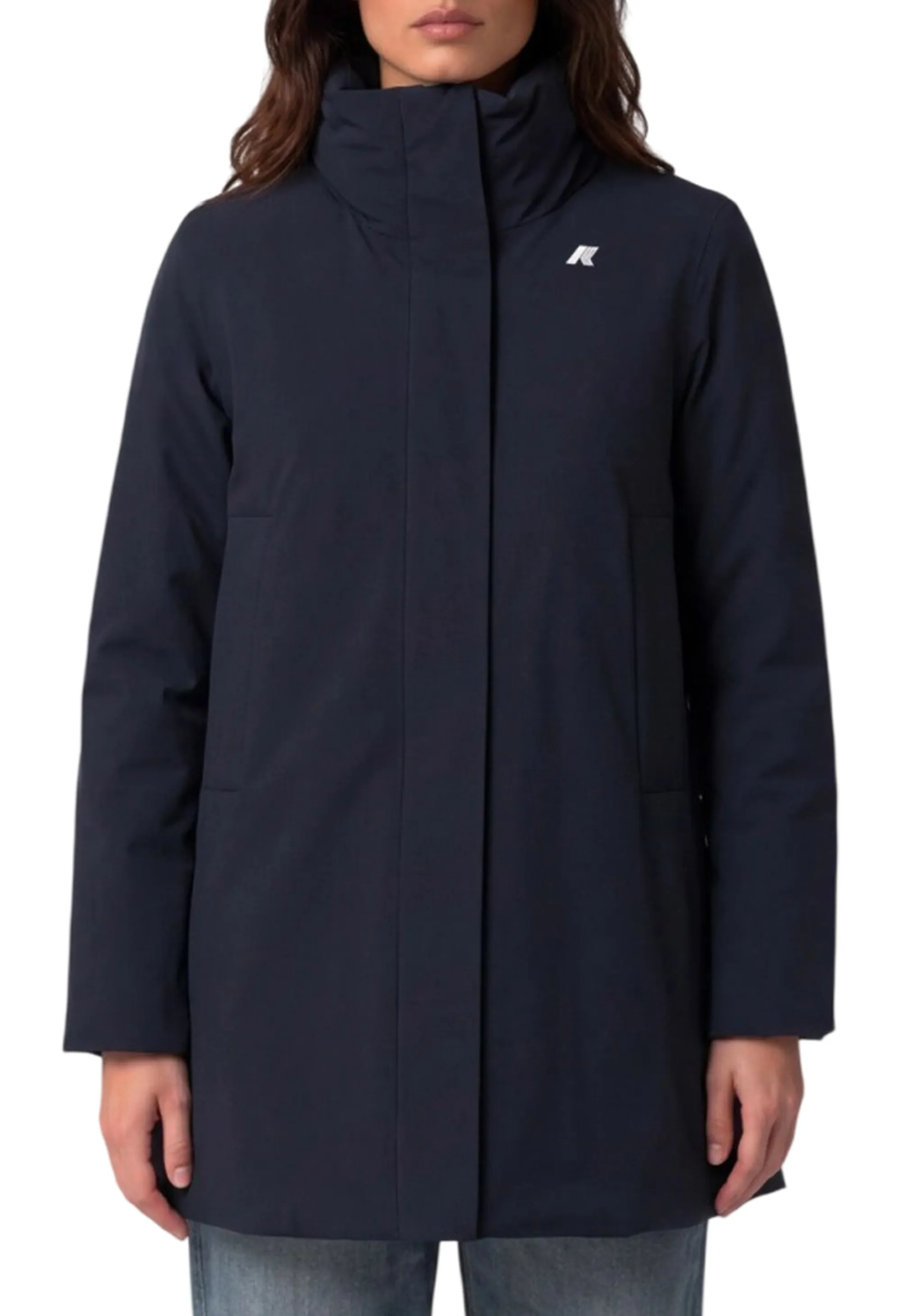 K-Way Trench Marla St Warm Blue Depth K7125Lw 187612