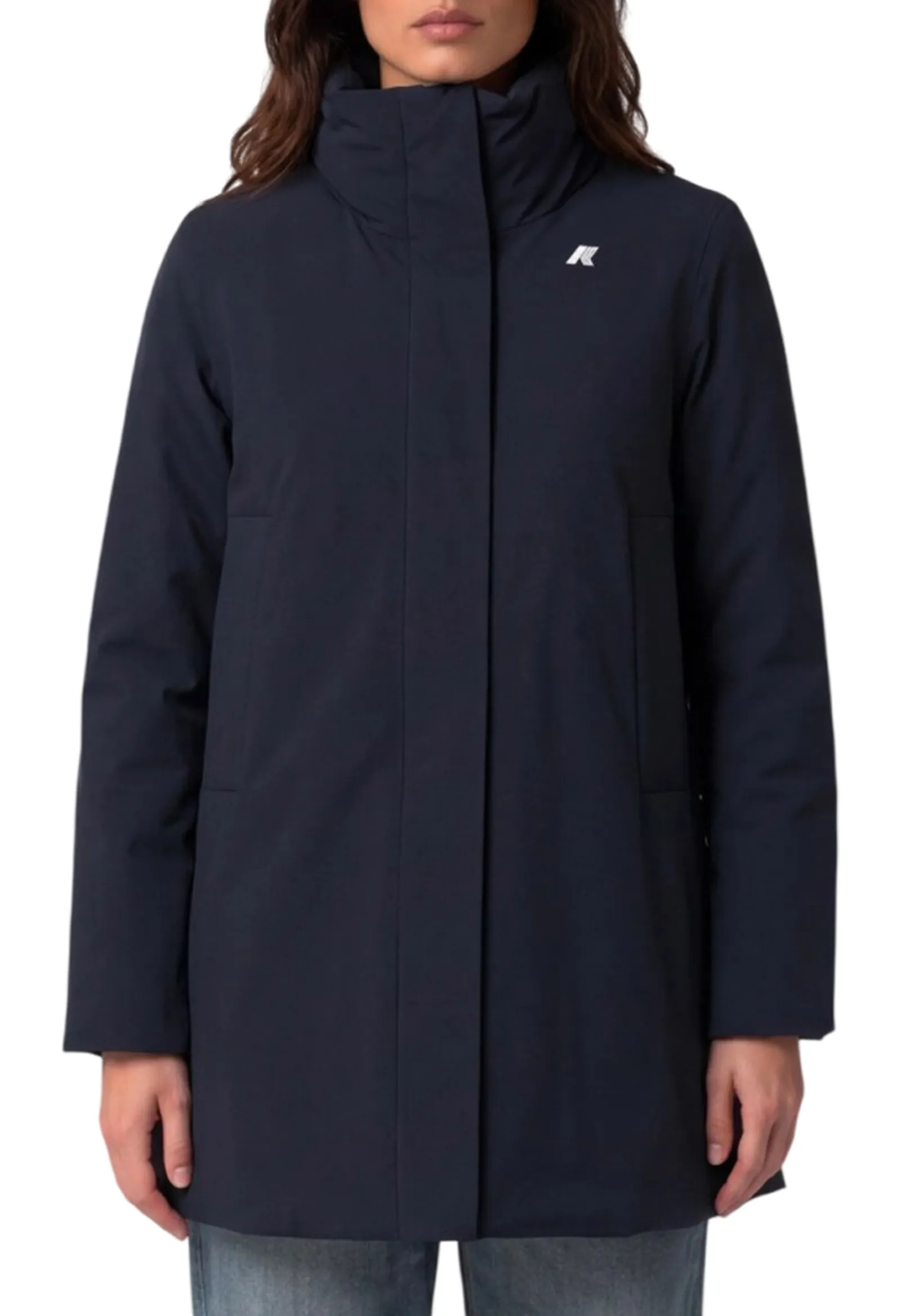 K-Way Trench Marla St Warm Blue Depth K7125Lw 187612