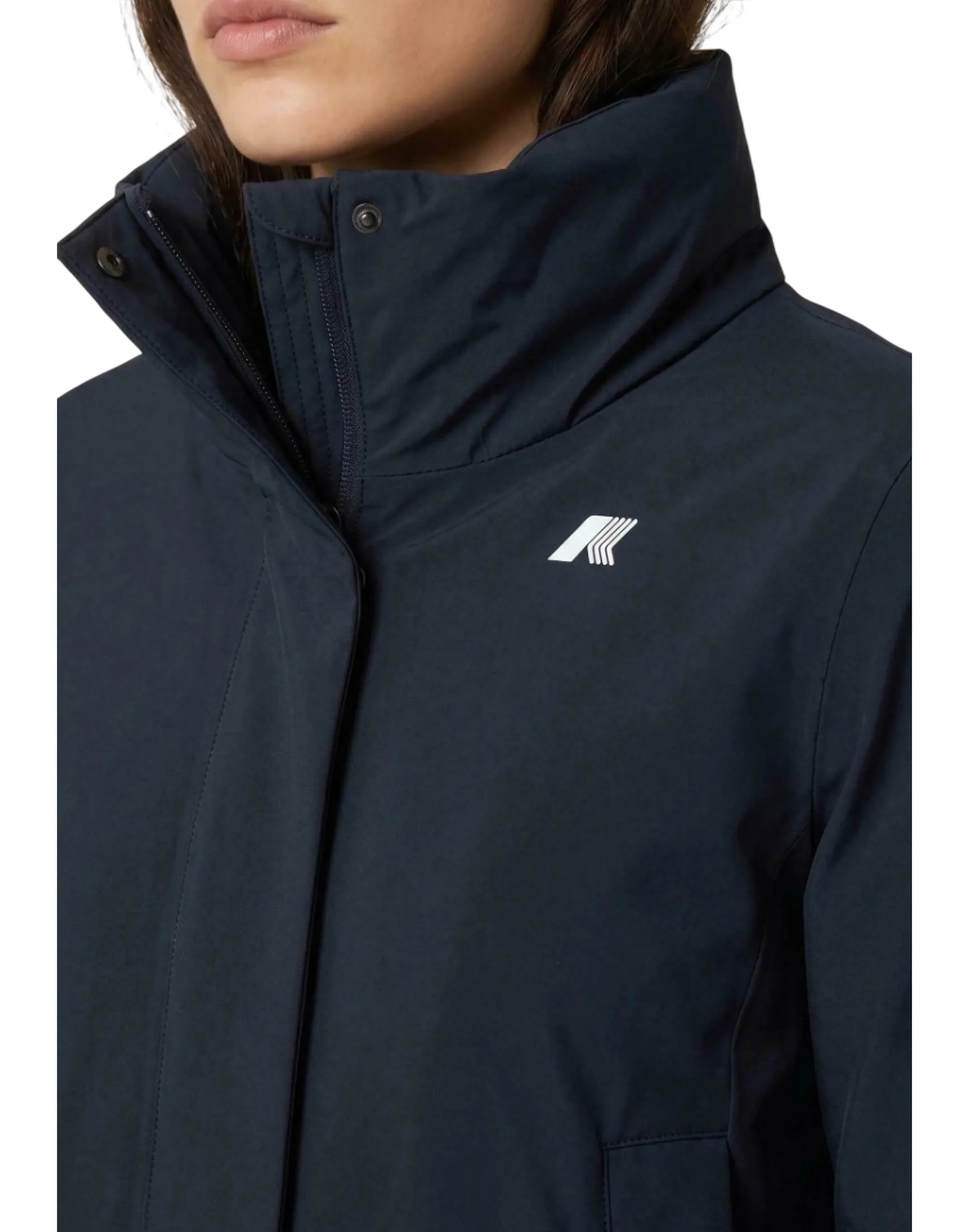 K-Way Trench Marla St Warm Blue Depth K7125Lw 187615