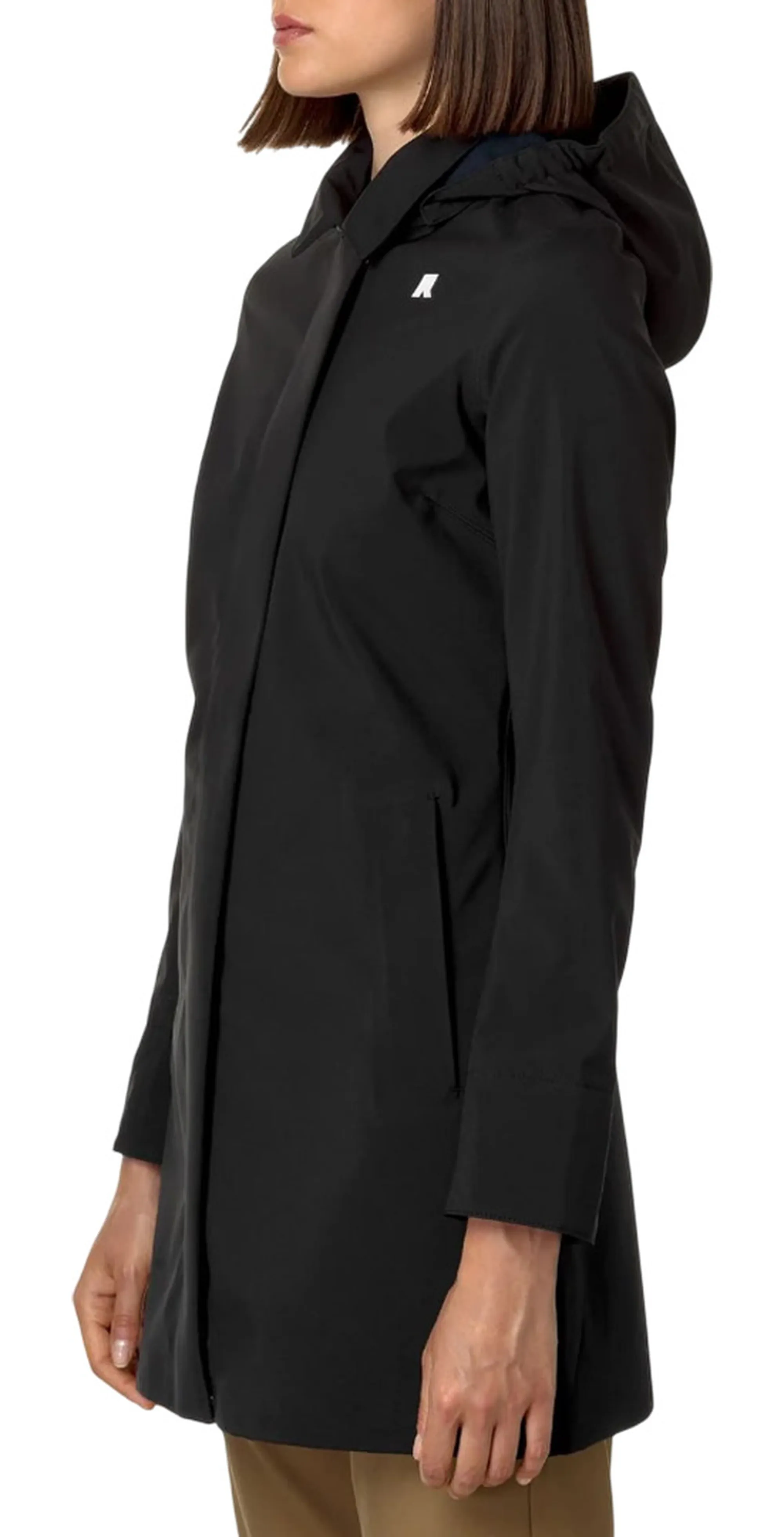 K-Way B'Trench Mathy Bonded' Black - Blue Depht K2148Bw 157056