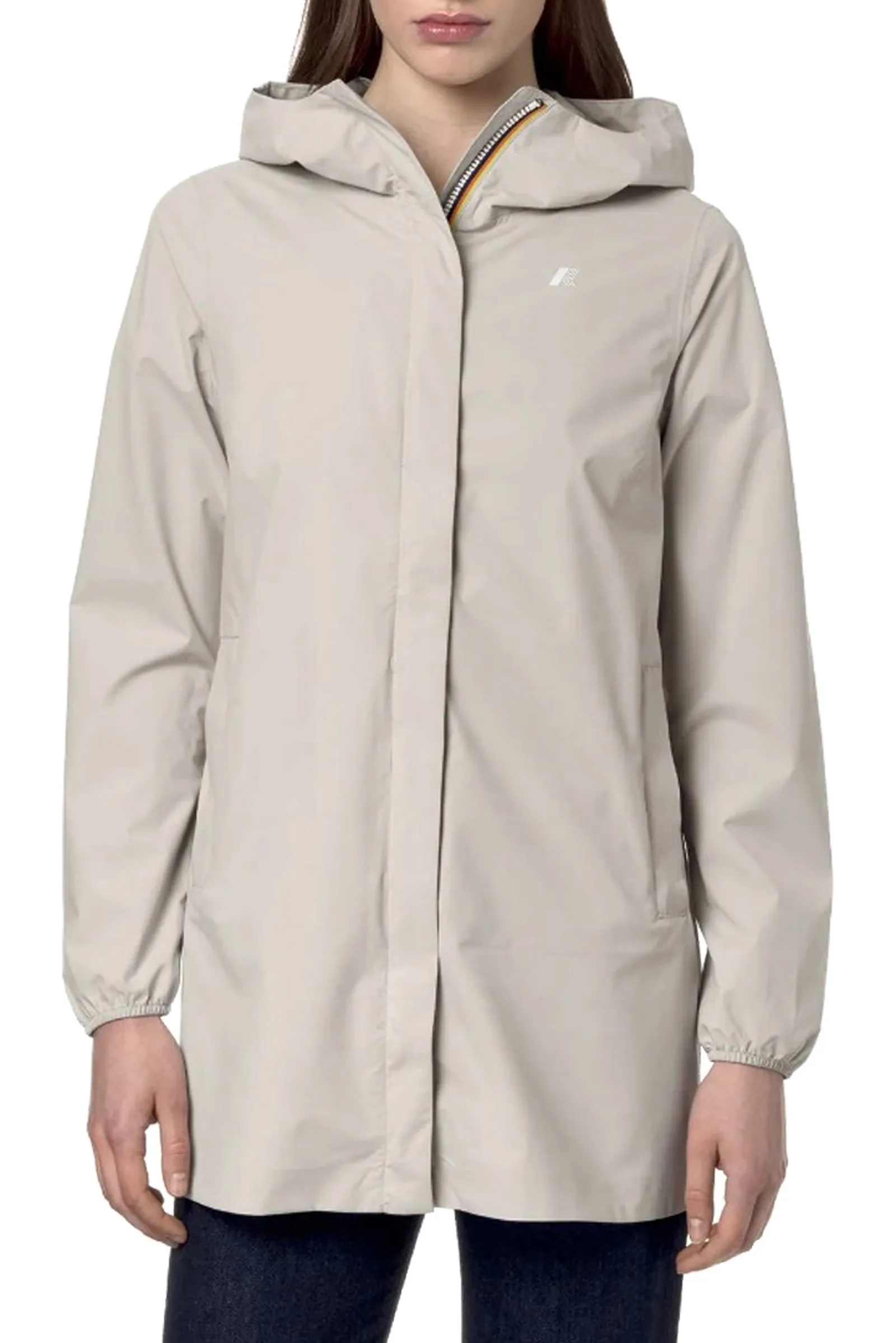 K-Way Trench Sophie Stretch Dot Beige Lt K5127Nw 141043