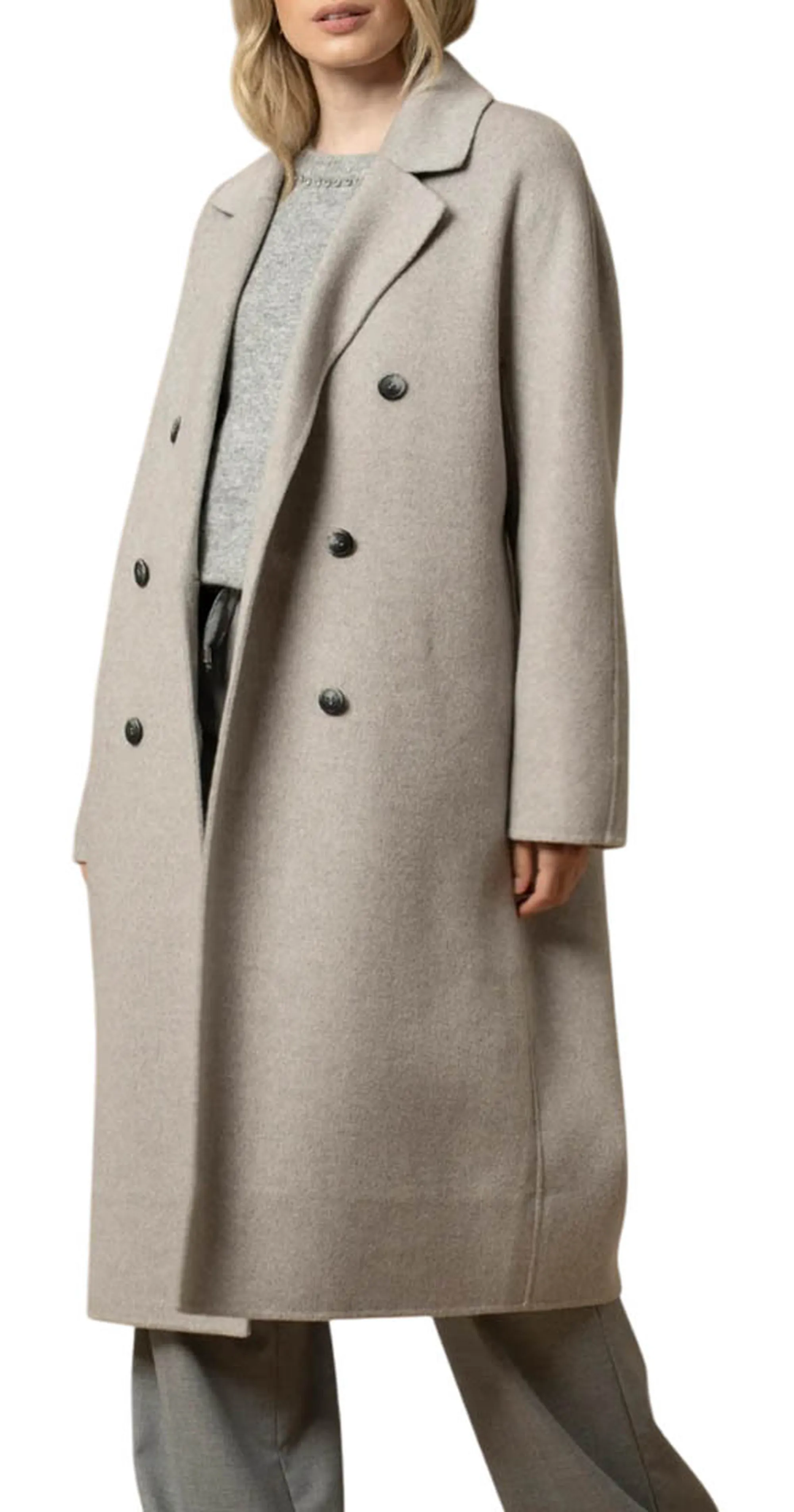 Kocca Cappotto Diodato Grigio Chiaro Diodato 160154