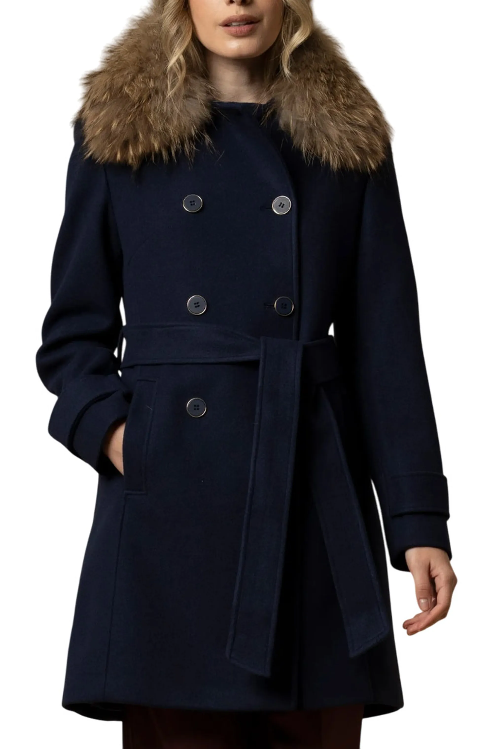 Kocca B'Ecrufur Coat' Blu Ecrufur 161020