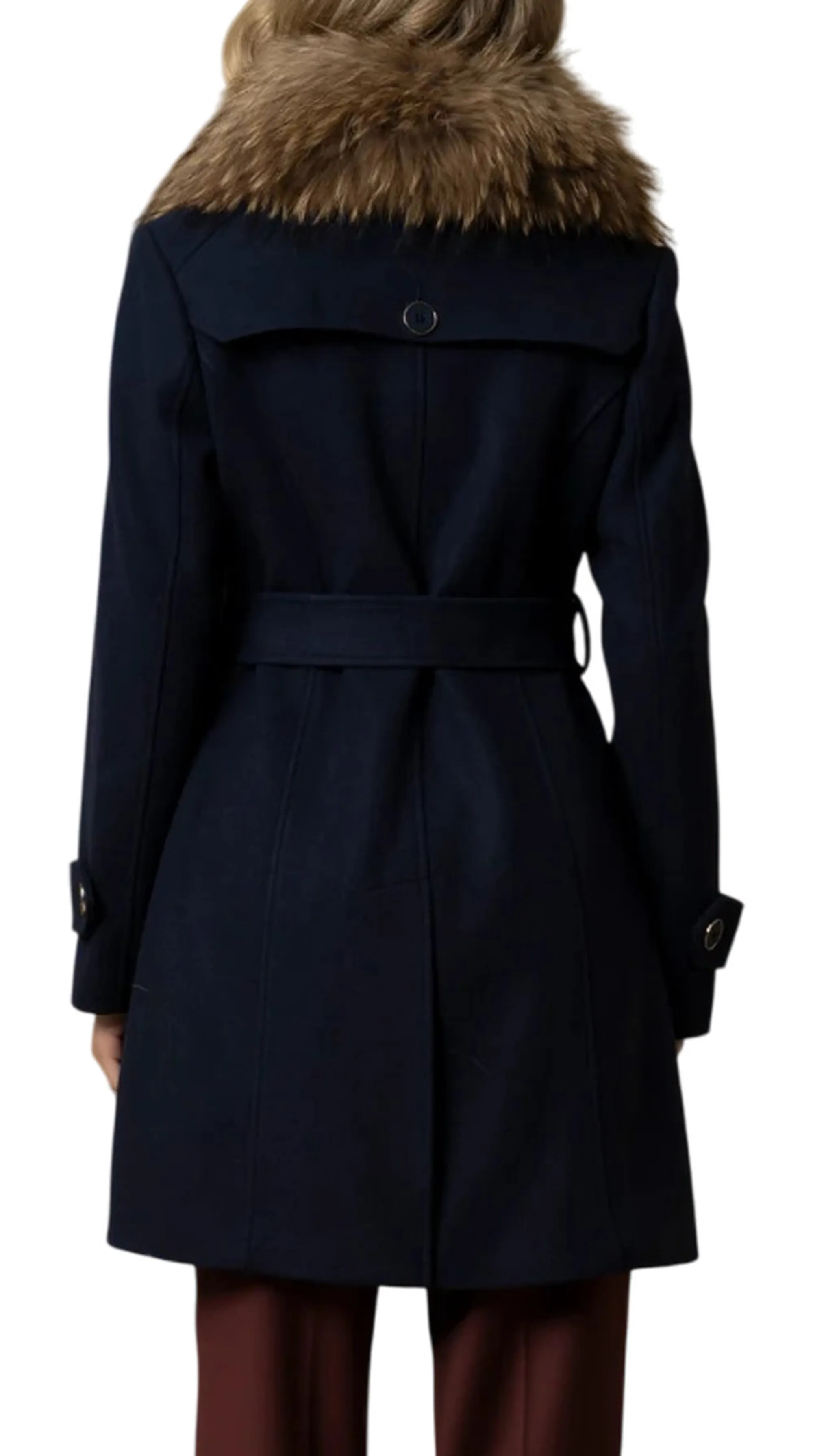 Kocca B'Ecrufur Coat' Blu Ecrufur 161031