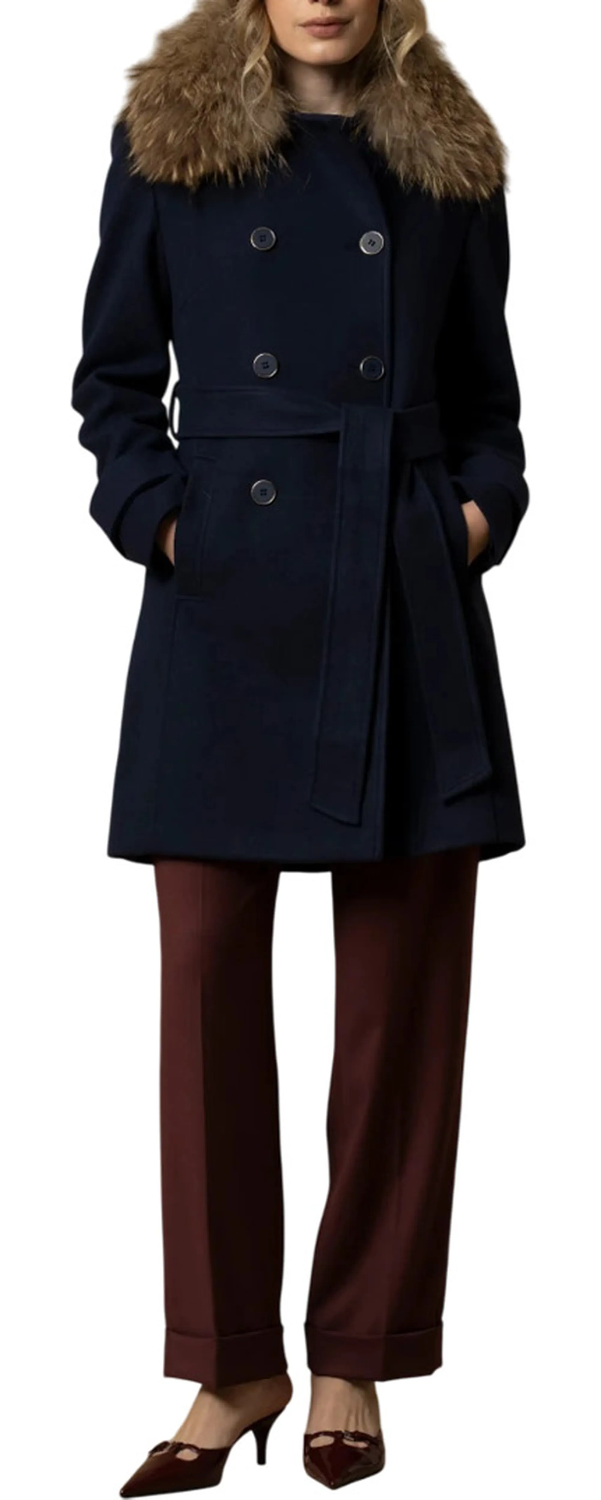 Kocca B'Ecrufur Coat' Blu Ecrufur 161034